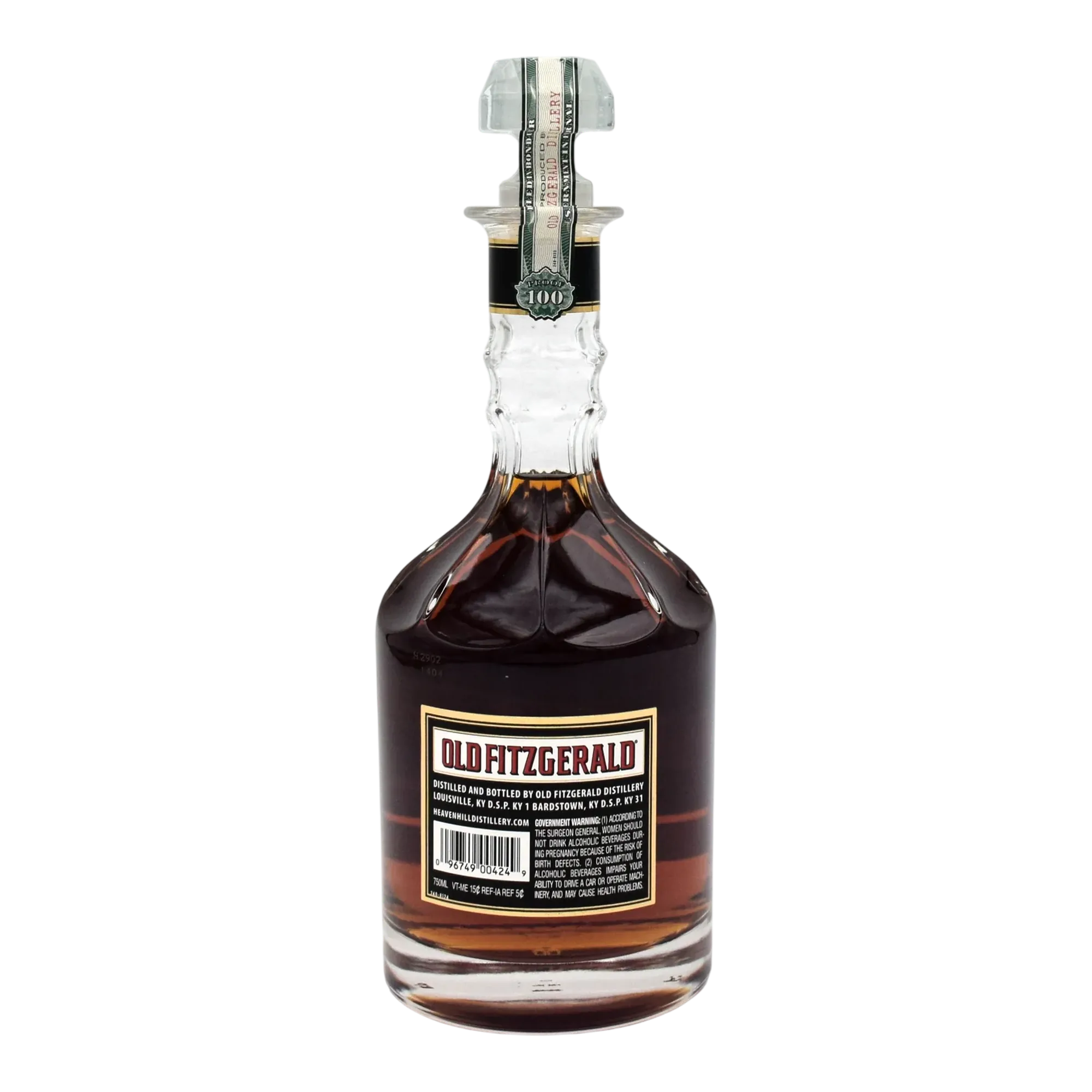 Old Fitzgerald 19 Year Old Bottled-in-Bond Kentucky Straight Bourbon Whiskey