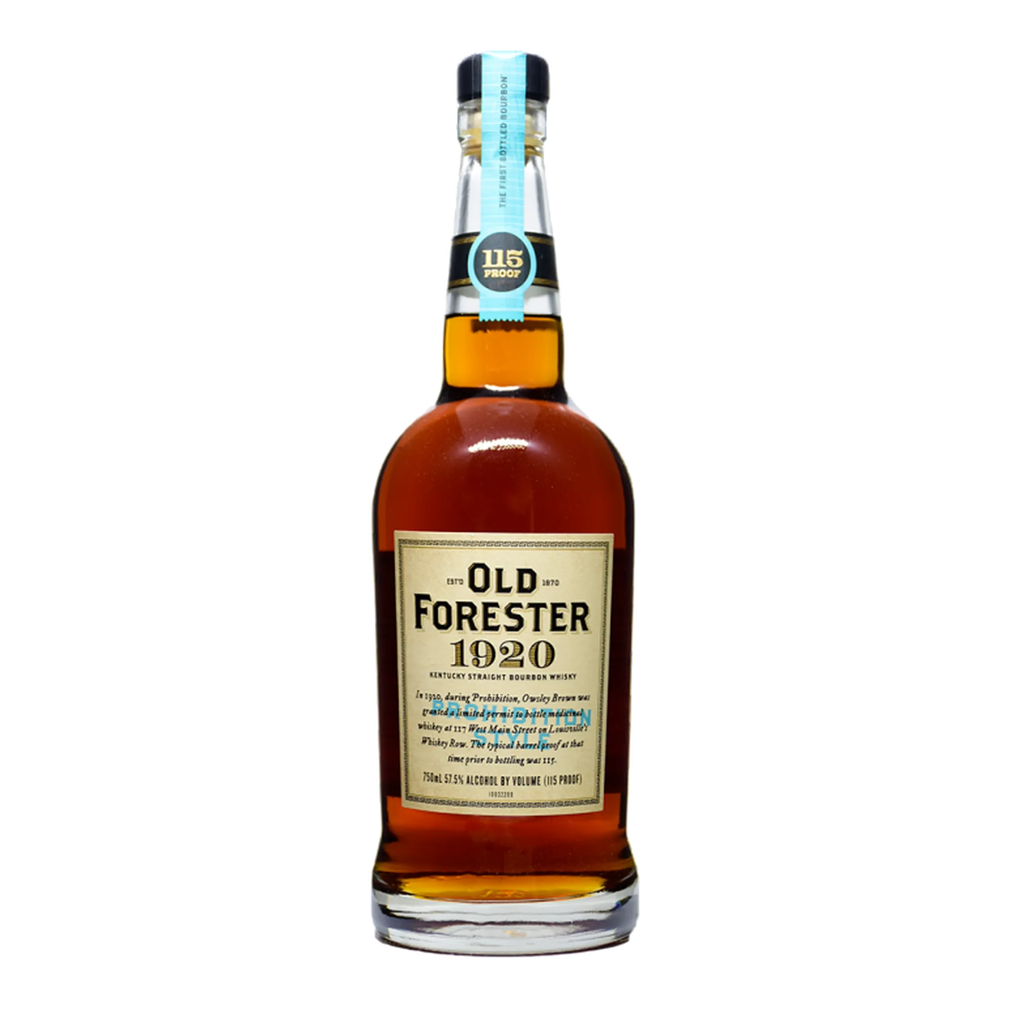 Old Forester 1920 Prohibition Style Bourbon Whiskey
