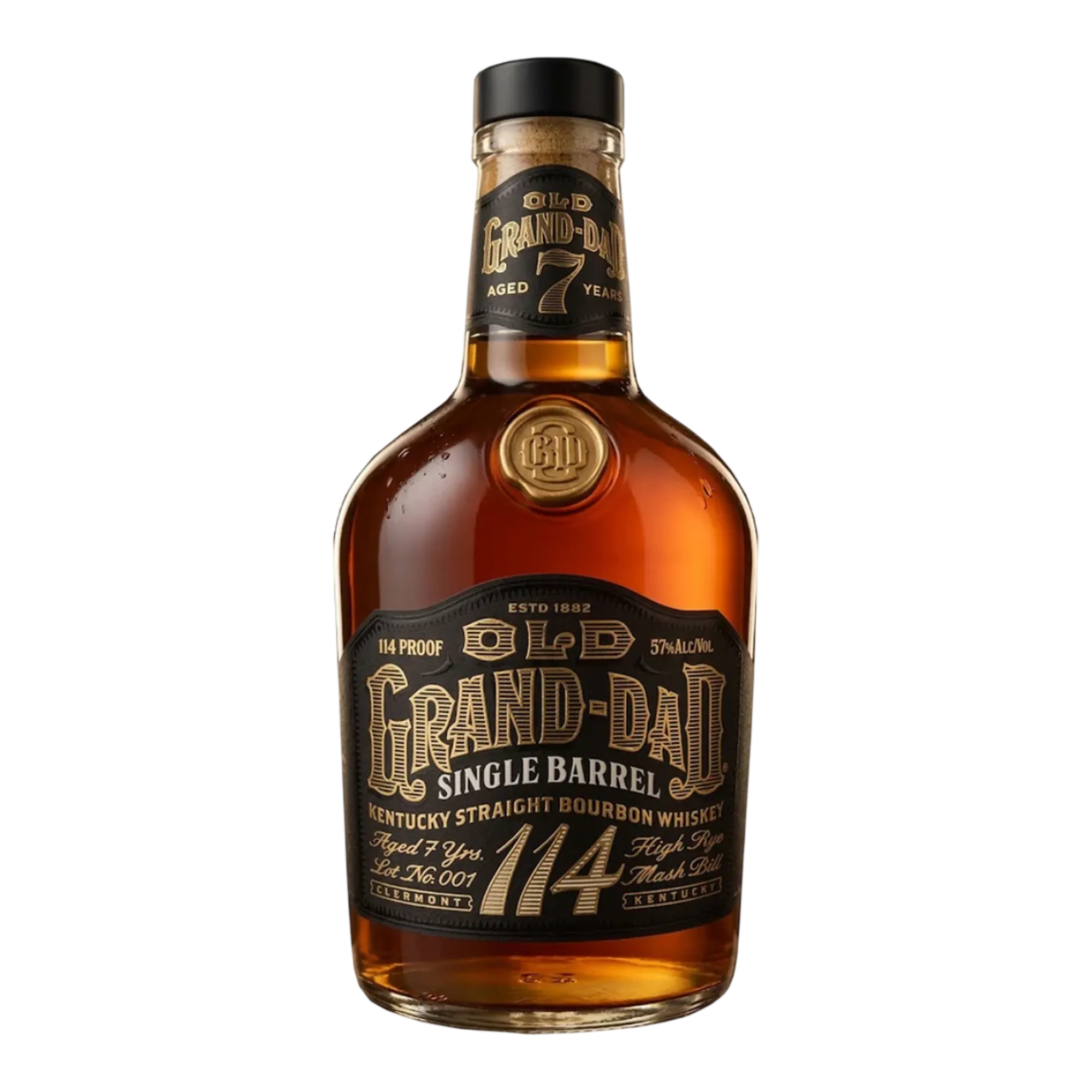 Old Grand-Dad 114 Single Barrel 7 Year Old Bourbon Whiskey