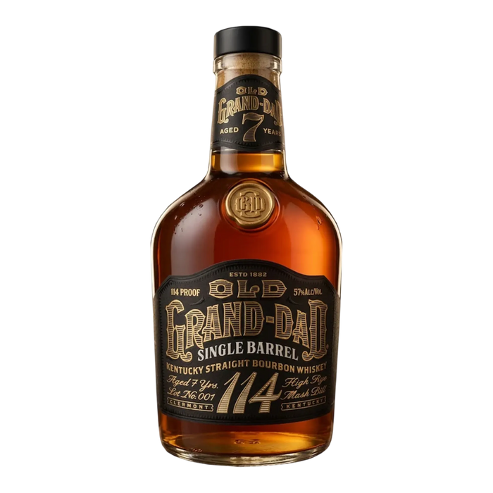 Old Grand-Dad 114 Single Barrel 7 Year Old Bourbon Whiskey