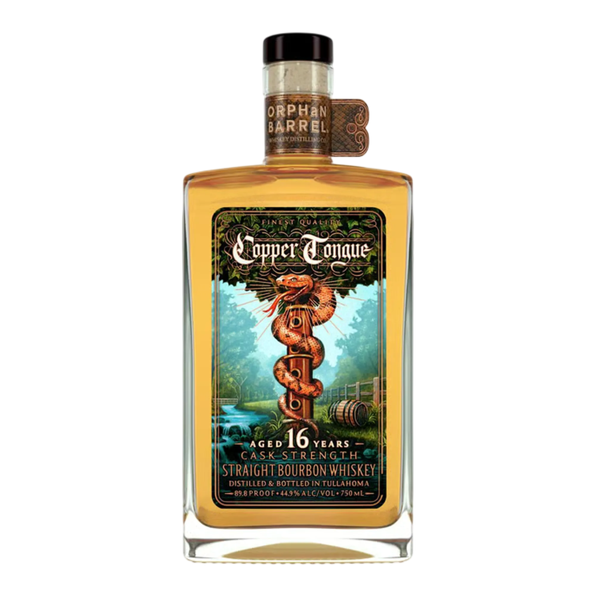 Orphan Barrel Copper Tongue 16 Year Old Cask Strength Straight Bourbon Whiskey