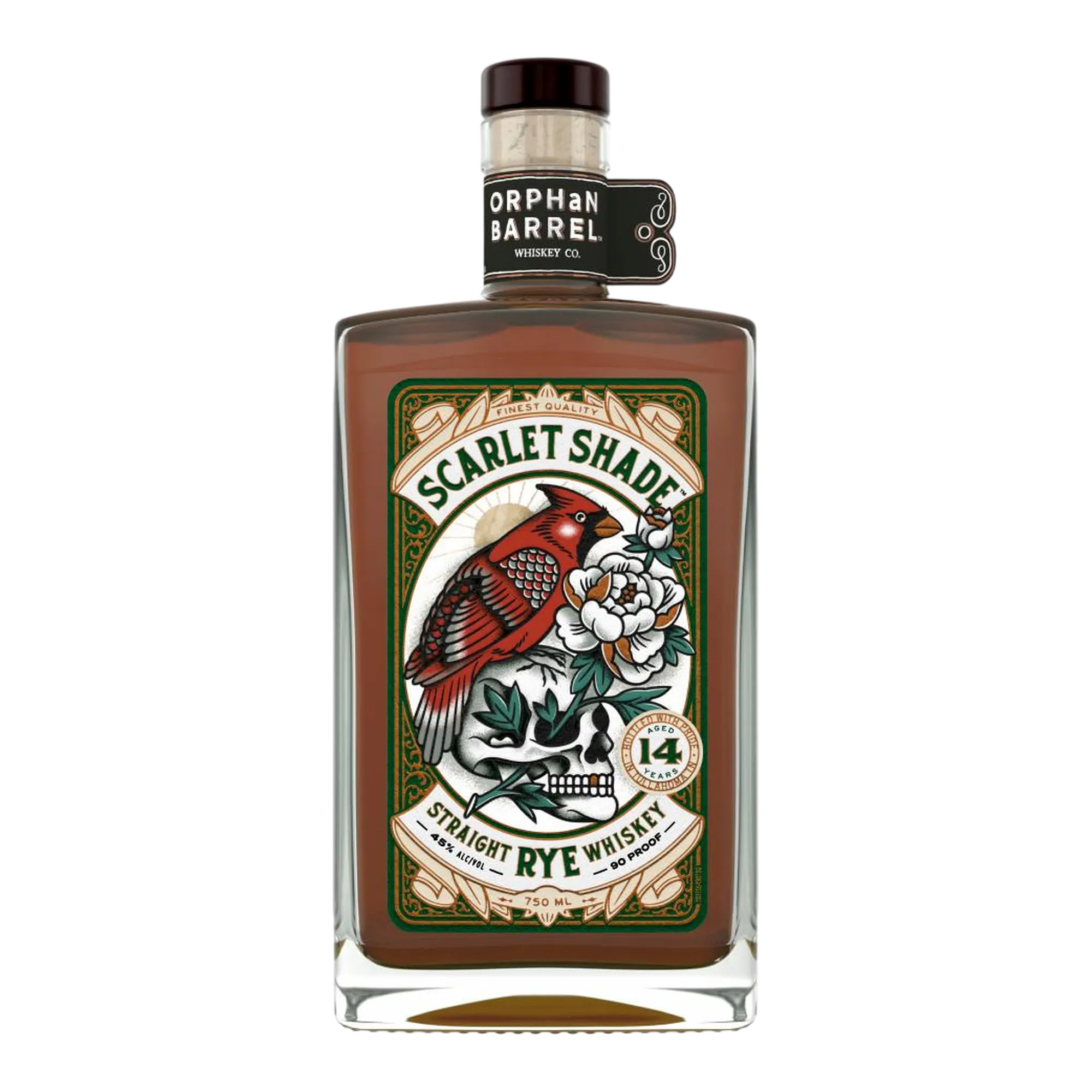 Orphan Barrel Scarlet Shade 14 Year Old Straight Rye Whiskey