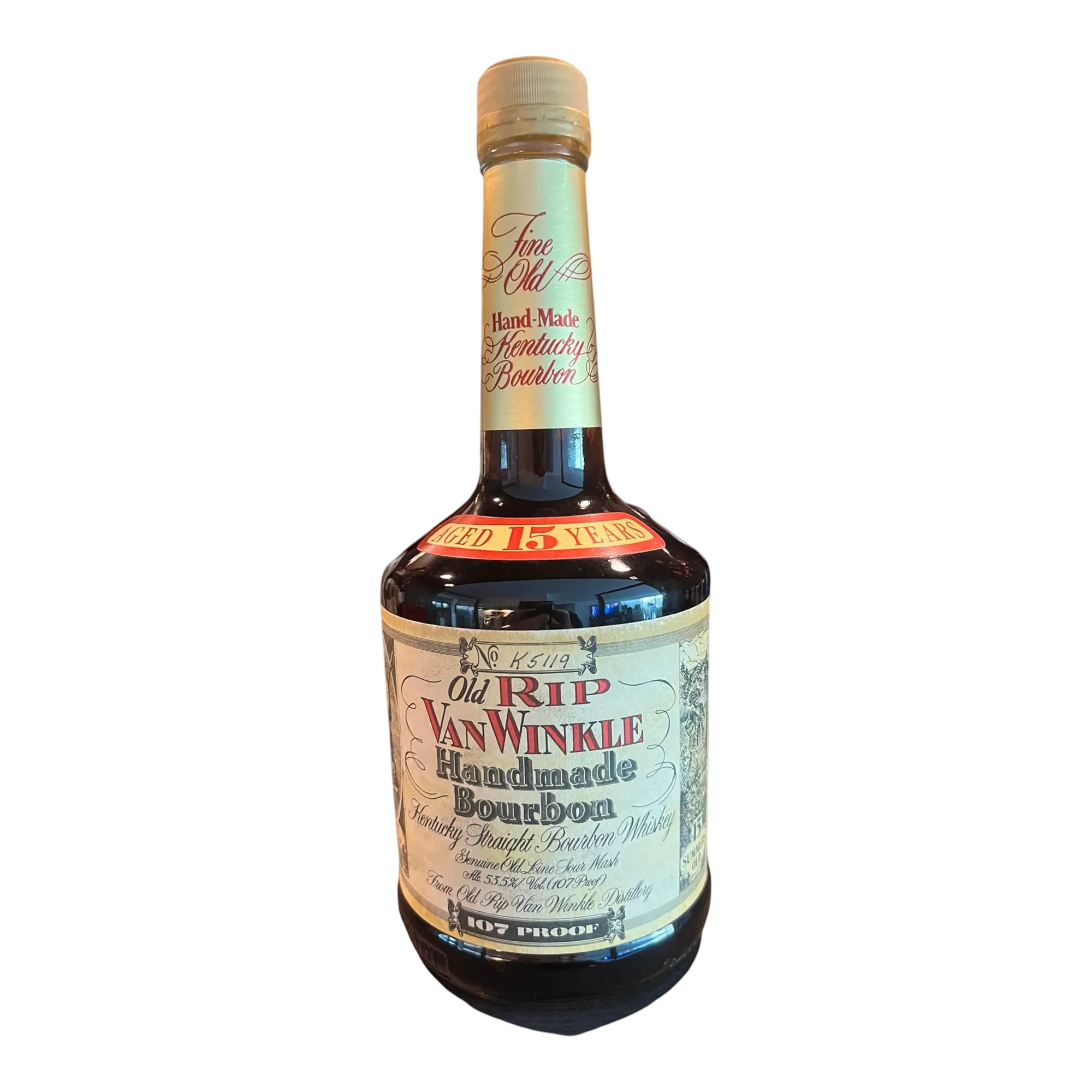 Pappy Van Winkle’s Family Reserve 15 Year Old Bourbon 107 Proof