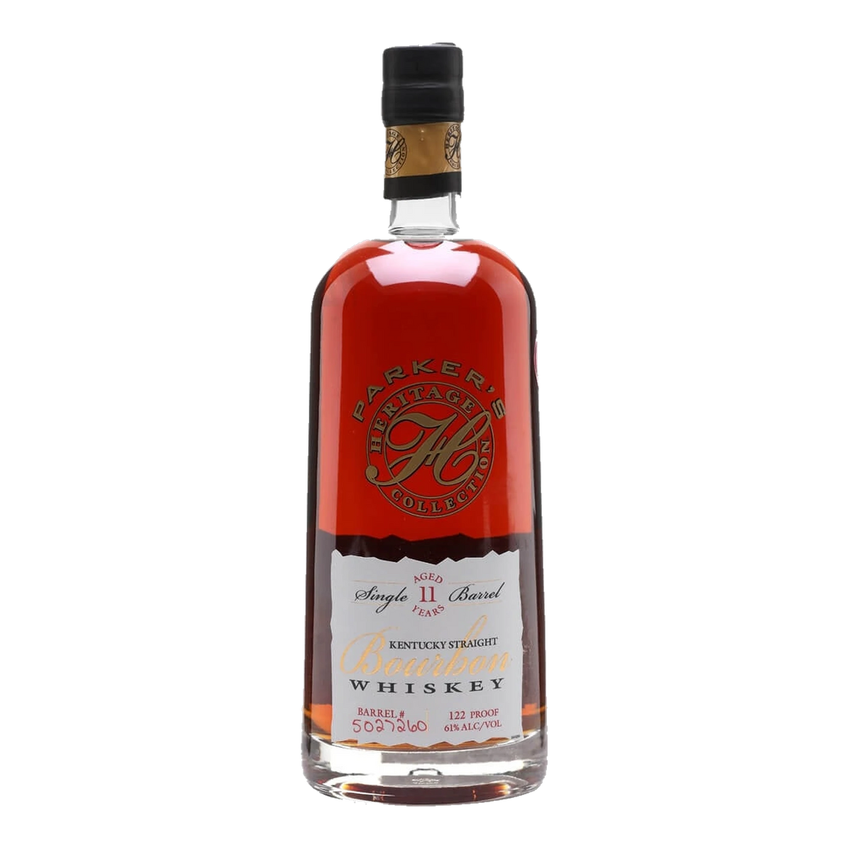 parker s heritage collection 11 year old single barrel bourbon whiskey