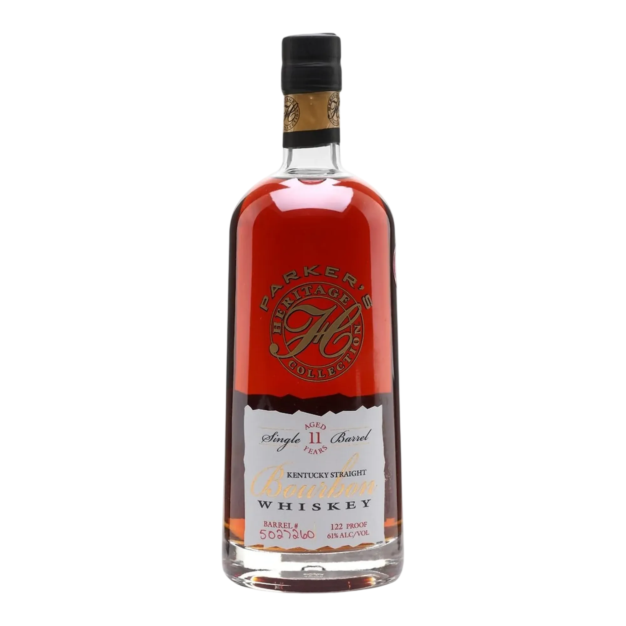 Parker’s Heritage Collection 11 Year Old Single Barrel Bourbon Whiskey 122.5 Proof