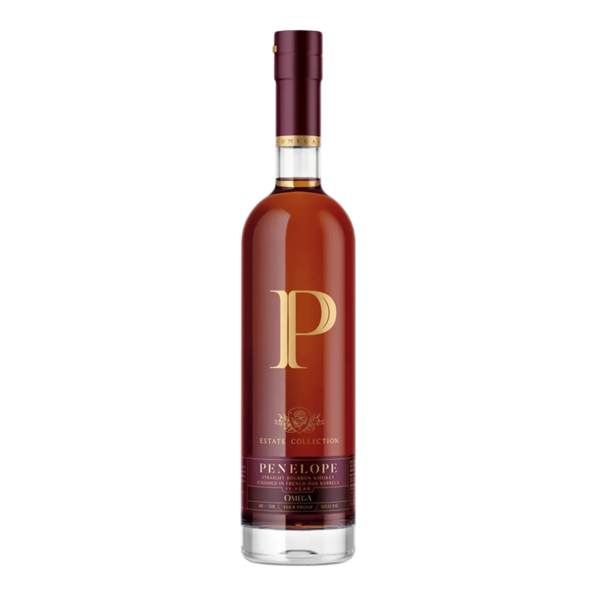 Penelope Omega 11 Year Old French Oak Finished Straight Bourbon Whiskey