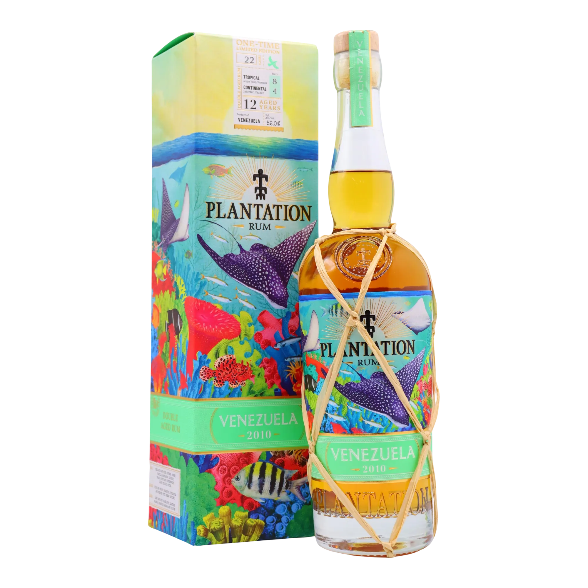 Plantation Under the Sea Venezuela 2010 12 Year Old Rum