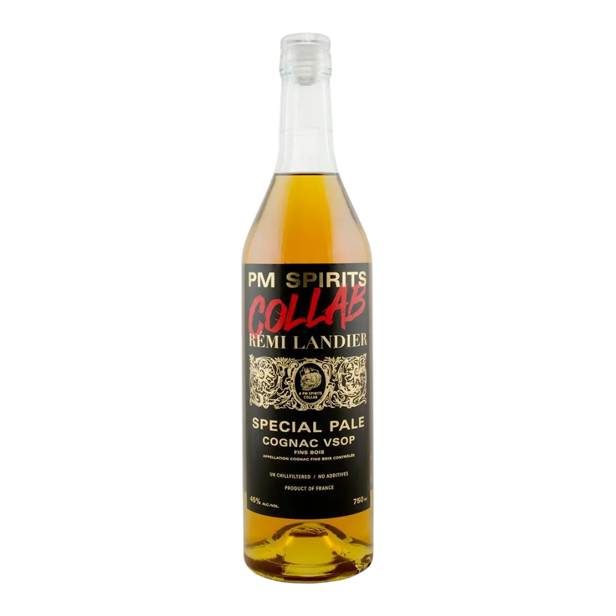 PM Spirits Collab Rémi Landier Special Pale VSOP Fins Bois Cognac 90 Proof