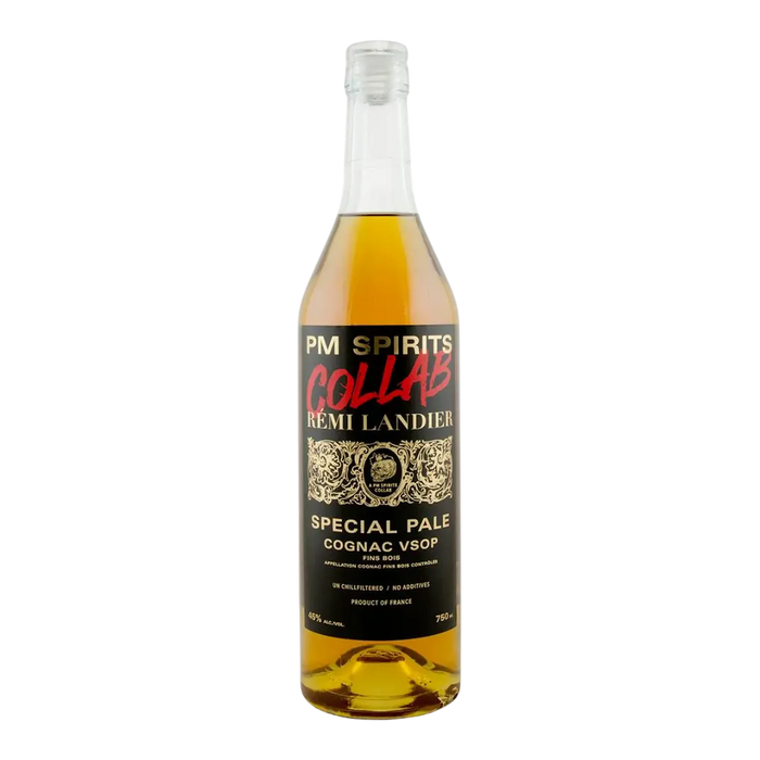 PM Spirits Collab Rémi Landier Special Pale VSOP Fins Bois Cognac 90 Proof