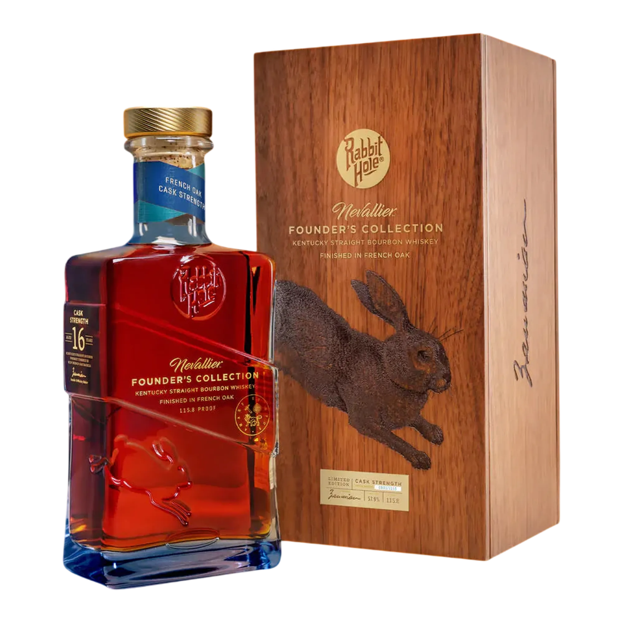 Rabbit Hole Founder’s Collection Nevallier 16 Year Old Kentucky Straight Bourbon Whiskey