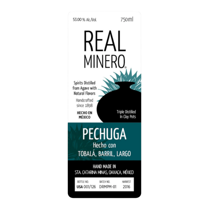 Real Minero Pechuga Mezcal