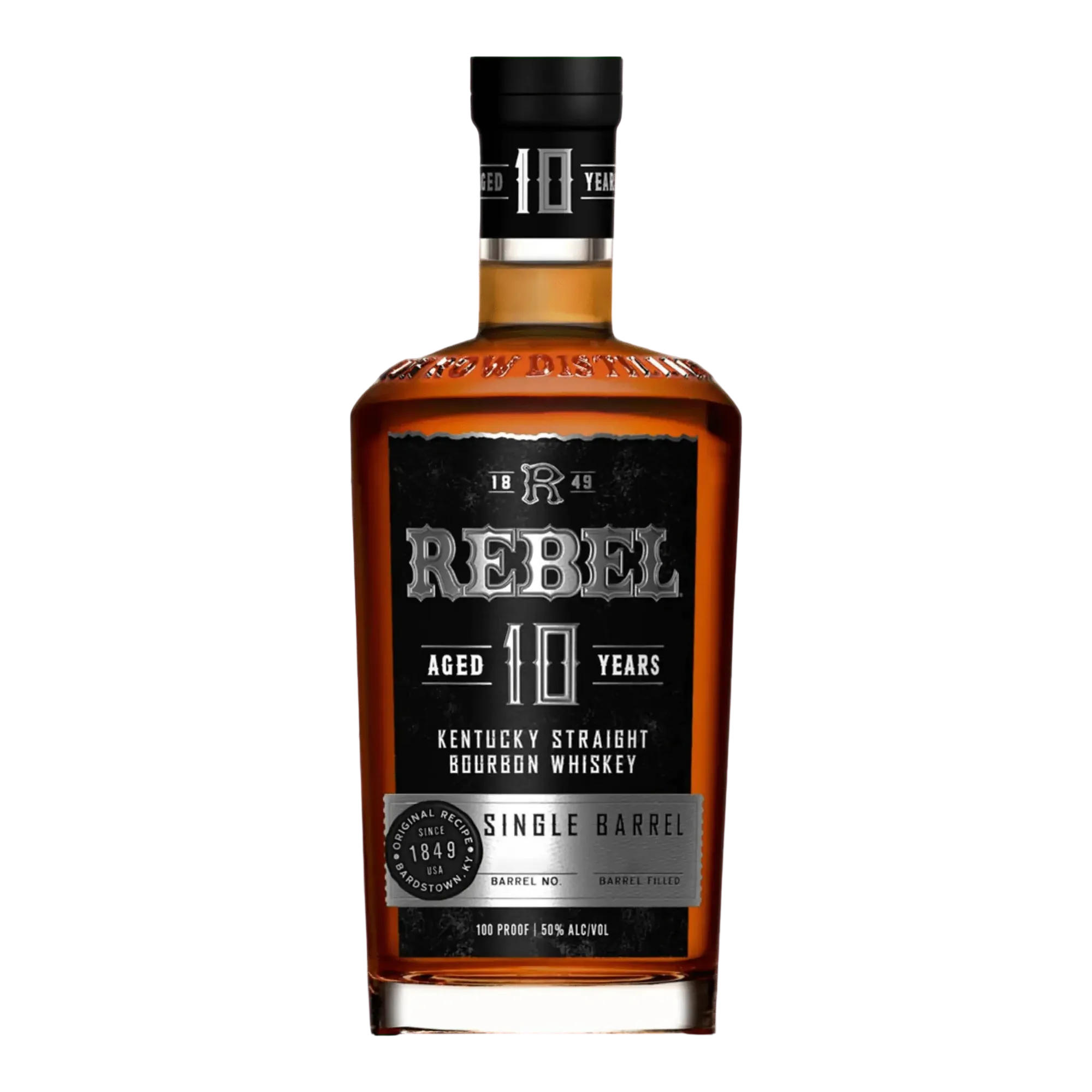 Rebel Yell 10 Year Old Single Barrel Kentucky Straight Bourbon Whiskey