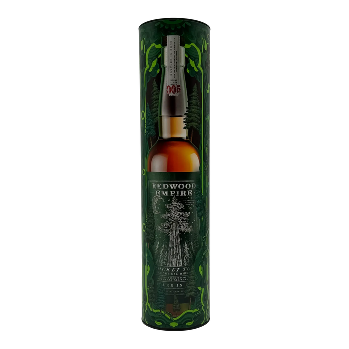 Redwood Empire Rocket Top Bottled-in-Bond Straight Rye Whiskey