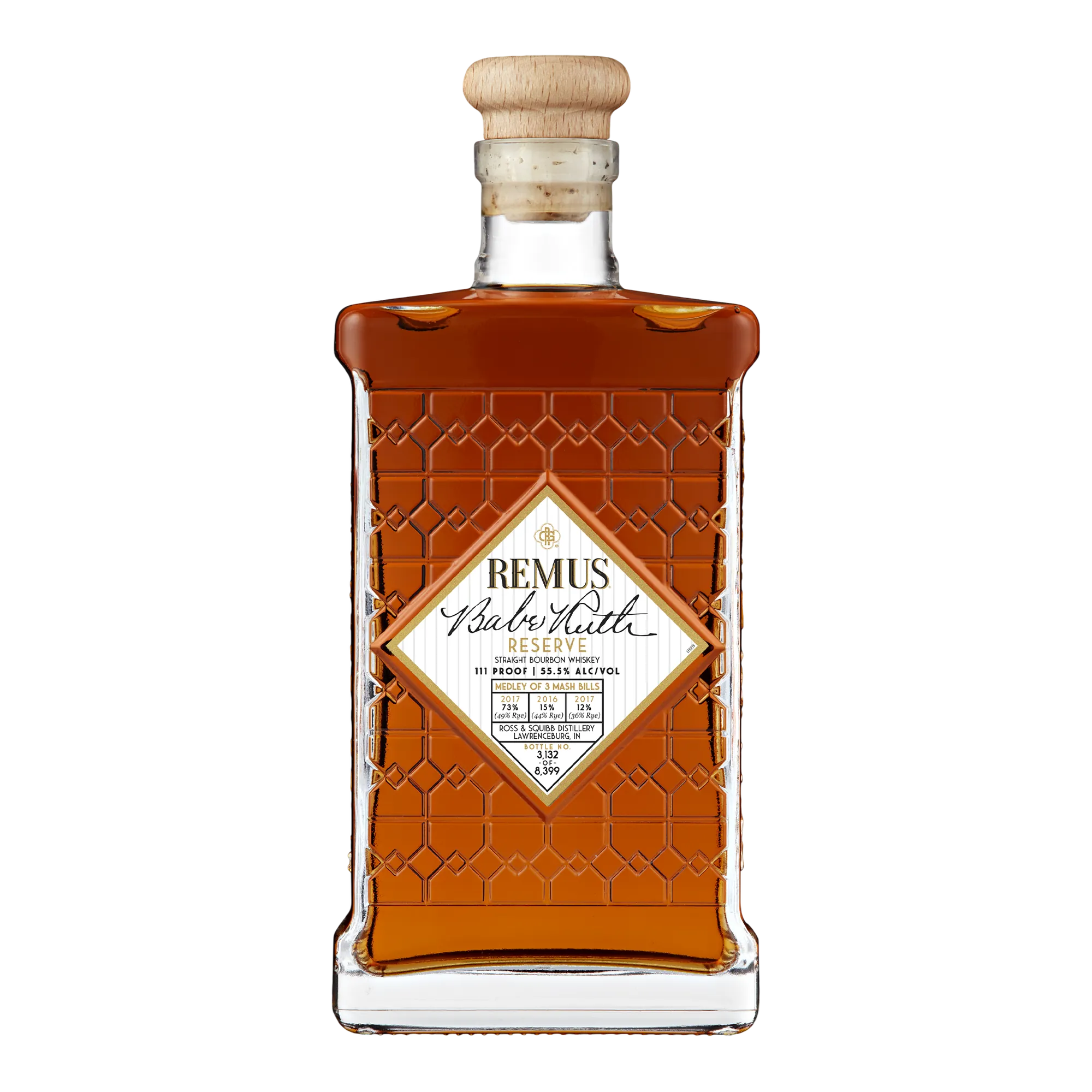 Remus Babe Ruth Reserve Bourbon Whiskey