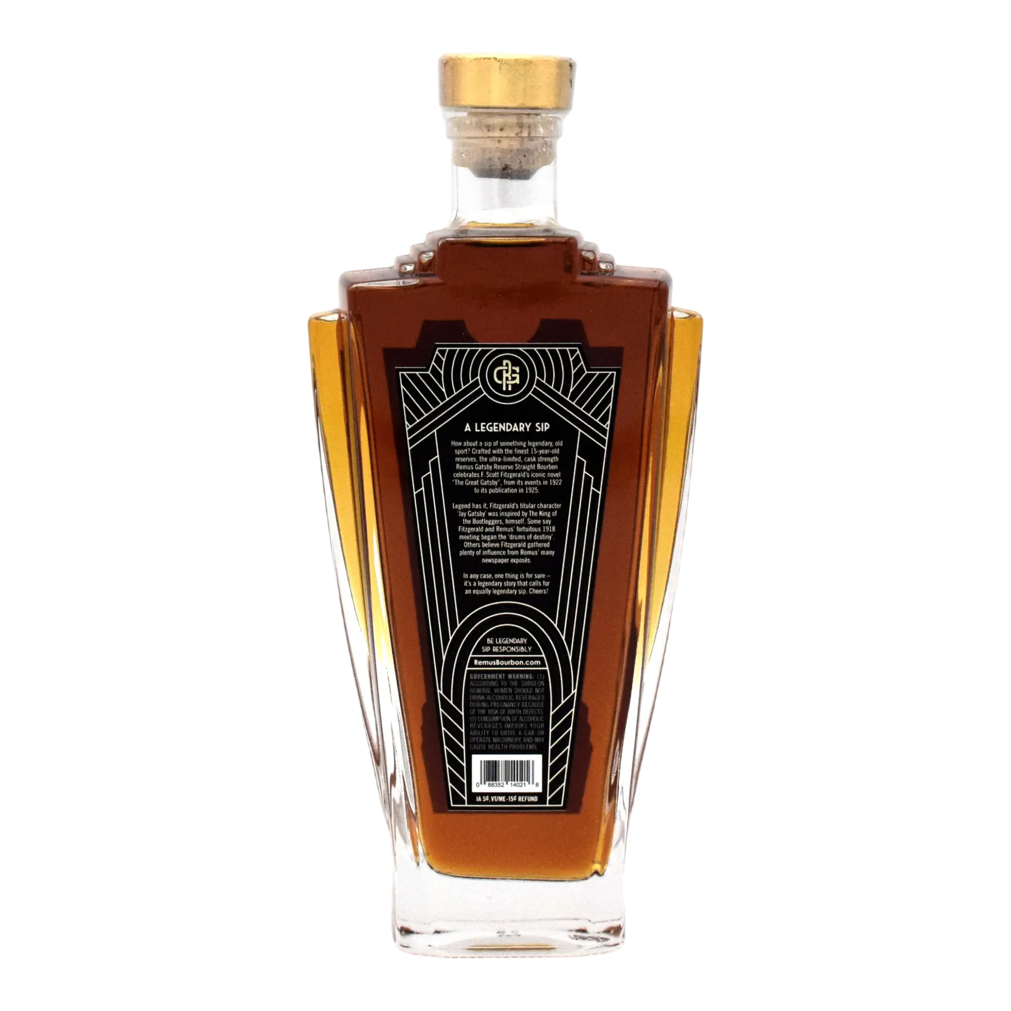 Remus Gatsby Reserve 2023 15 Year Old Straight Bourbon Whiskey