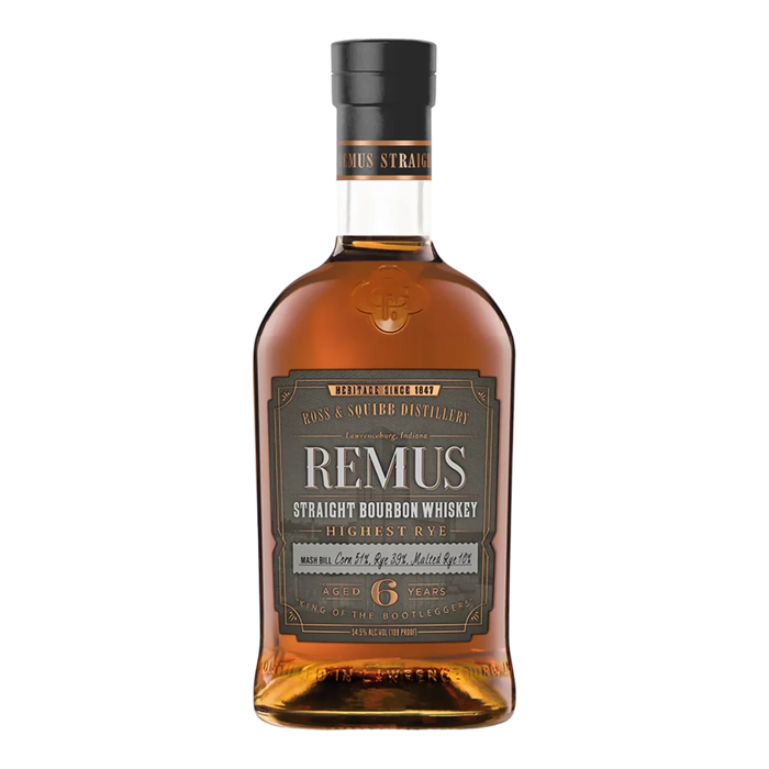Remus Highest Rye 6 Year Old Straight Bourbon Whiskey