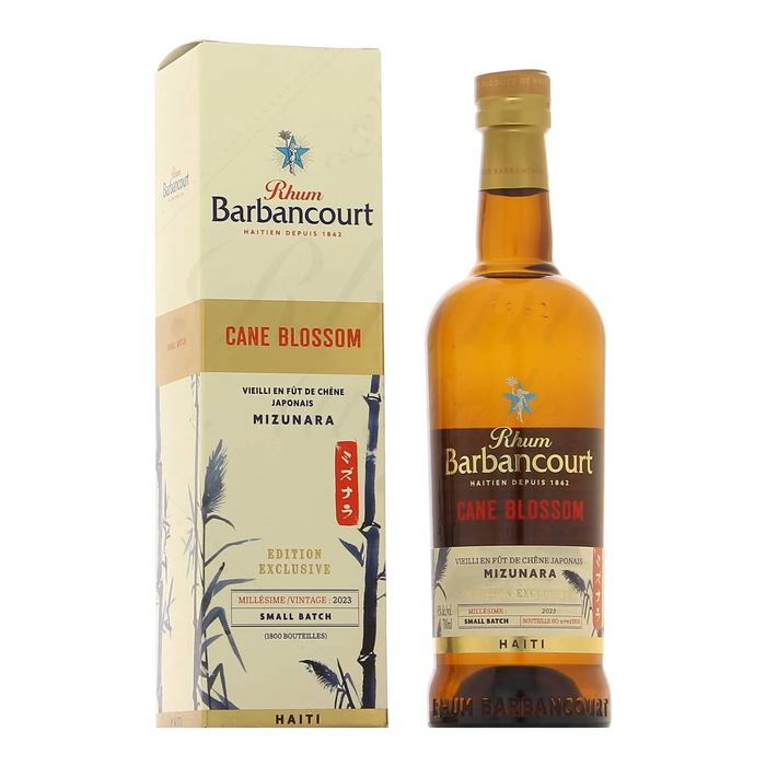 Rhum Barbancourt Cane Blossom Mizunara Cask Finish Haitian Rum