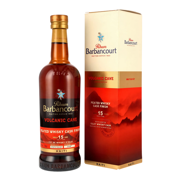 Rhum Barbancourt Volcanic Cane Islay Peated Cask Finish Haitian Rum