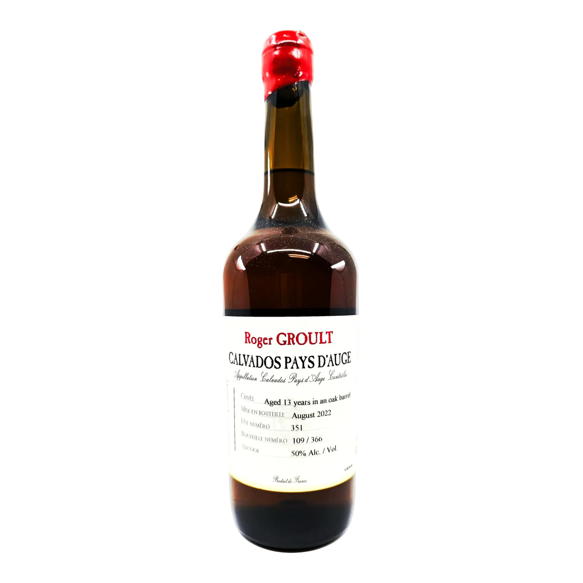 Roger Groult 13 Year Old Calvados Pays d’Auge