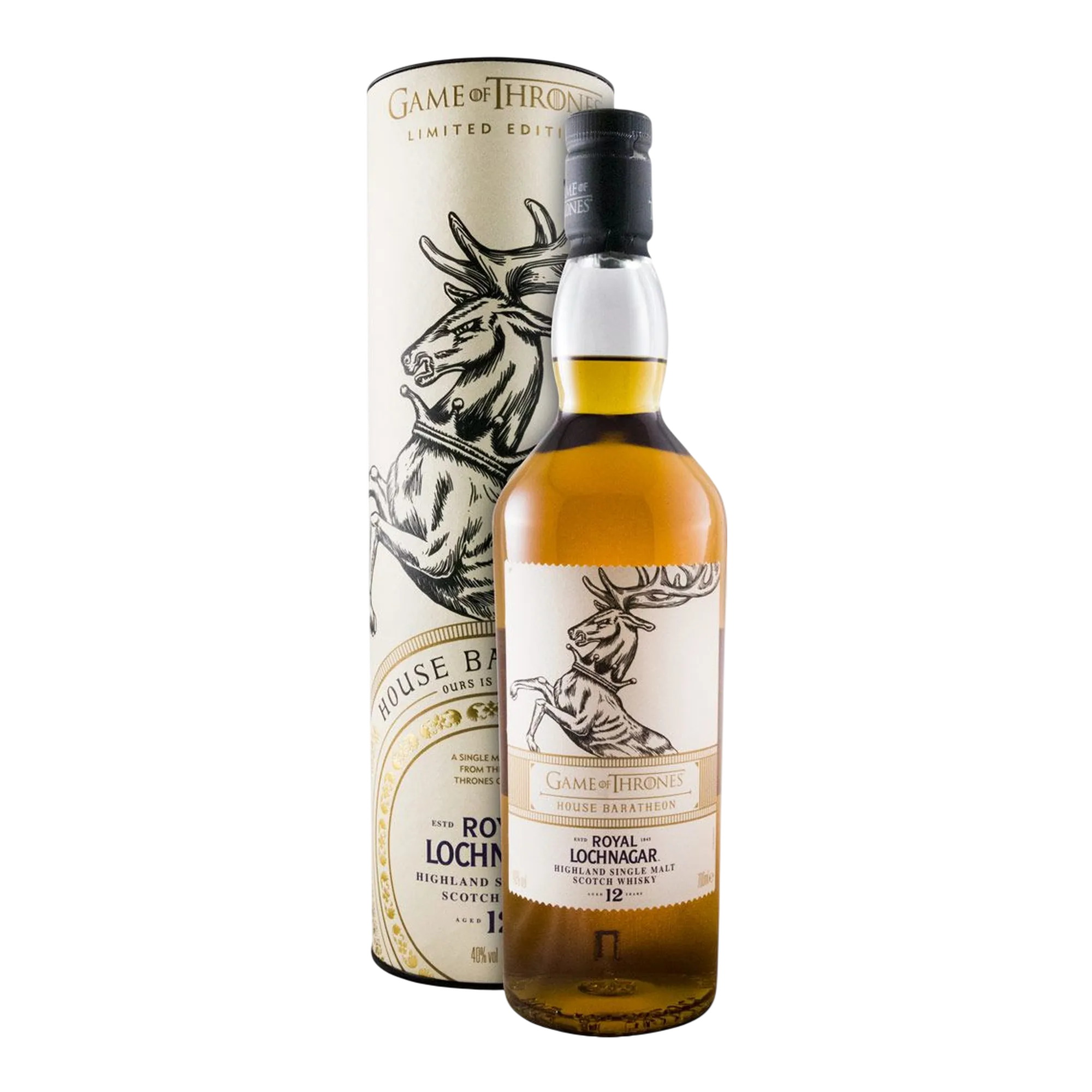 Royal Lochnagar 12 Year Old Game of Thrones House Baratheon Single Malt Scotch Whisky