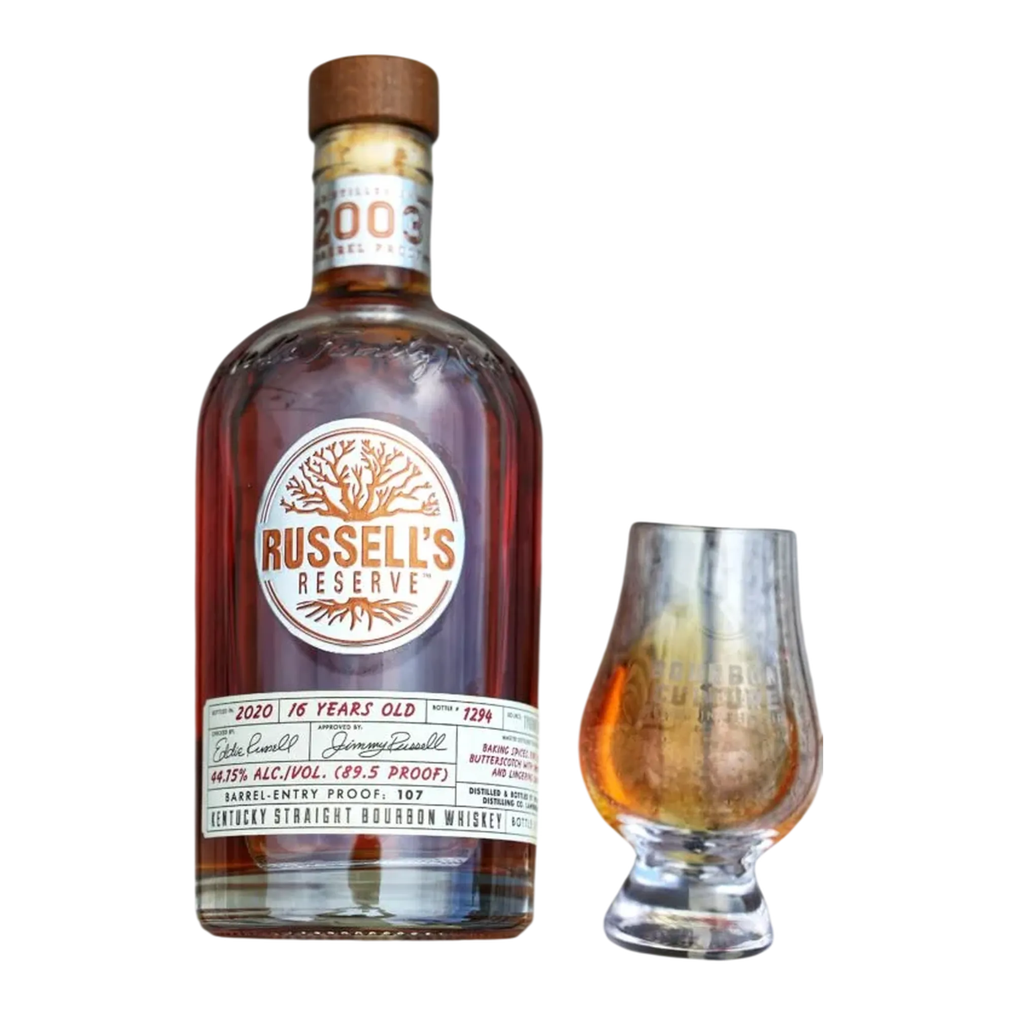 Russell’s Reserve 2003 16 Year Old Kentucky Straight Bourbon Whiskey