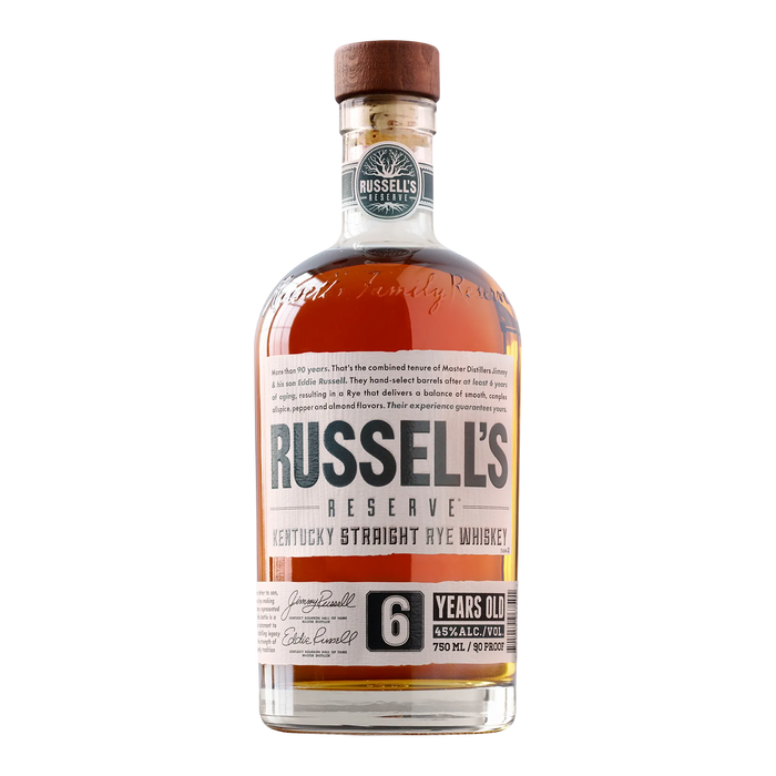 Russell’s Reserve 6 Year Old Rye Whiskey