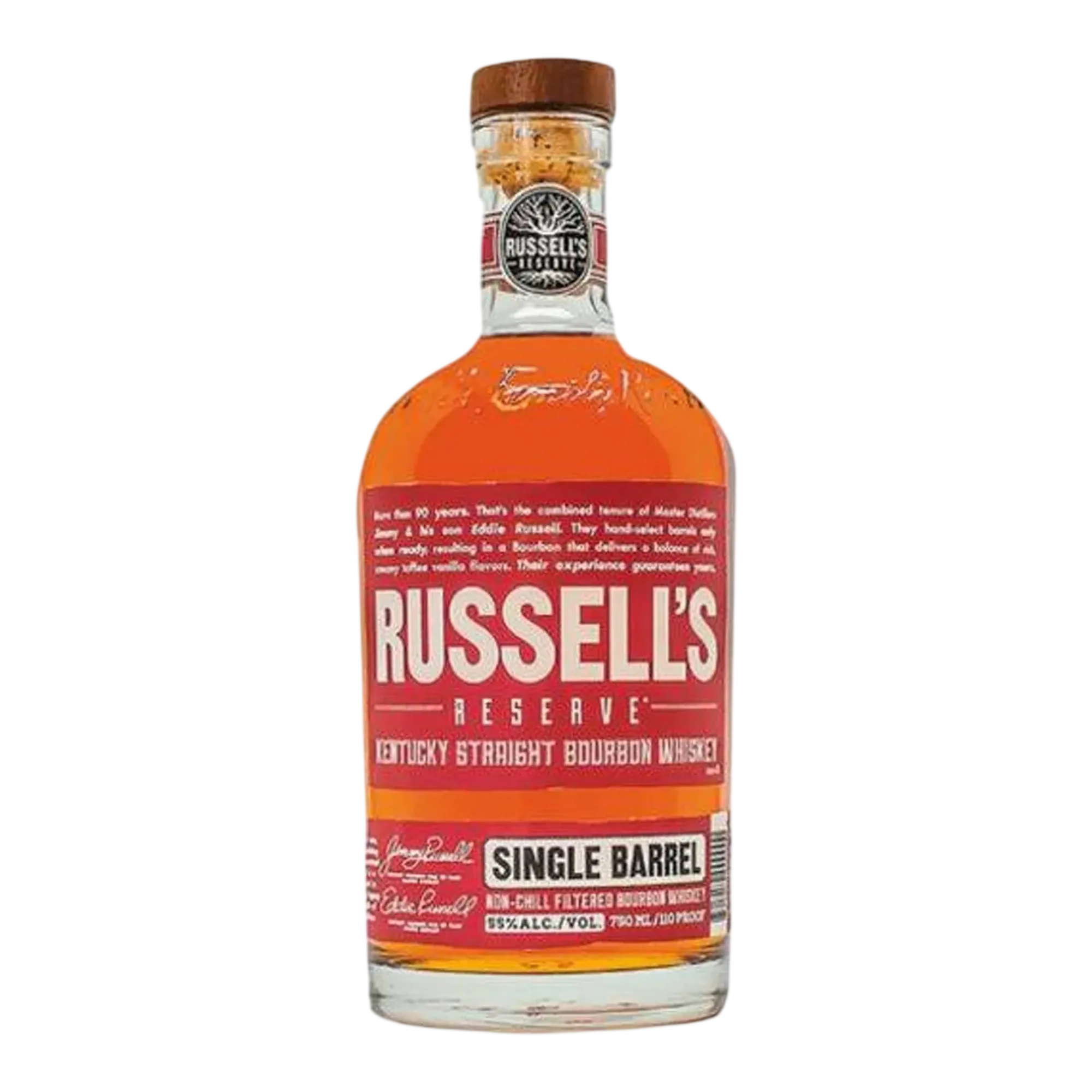 Russell’s Reserve Single Barrel Bourbon Whiskey 110 Proof