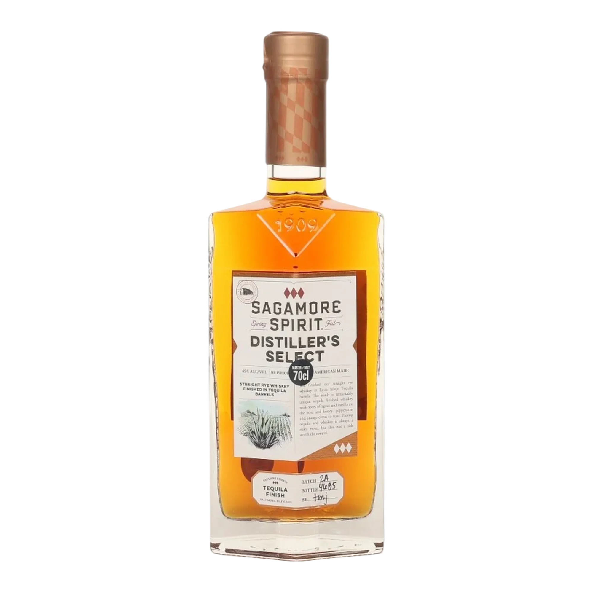 Sagamore Spirit Distiller’s Select Tequila Finish Rye Whiskey