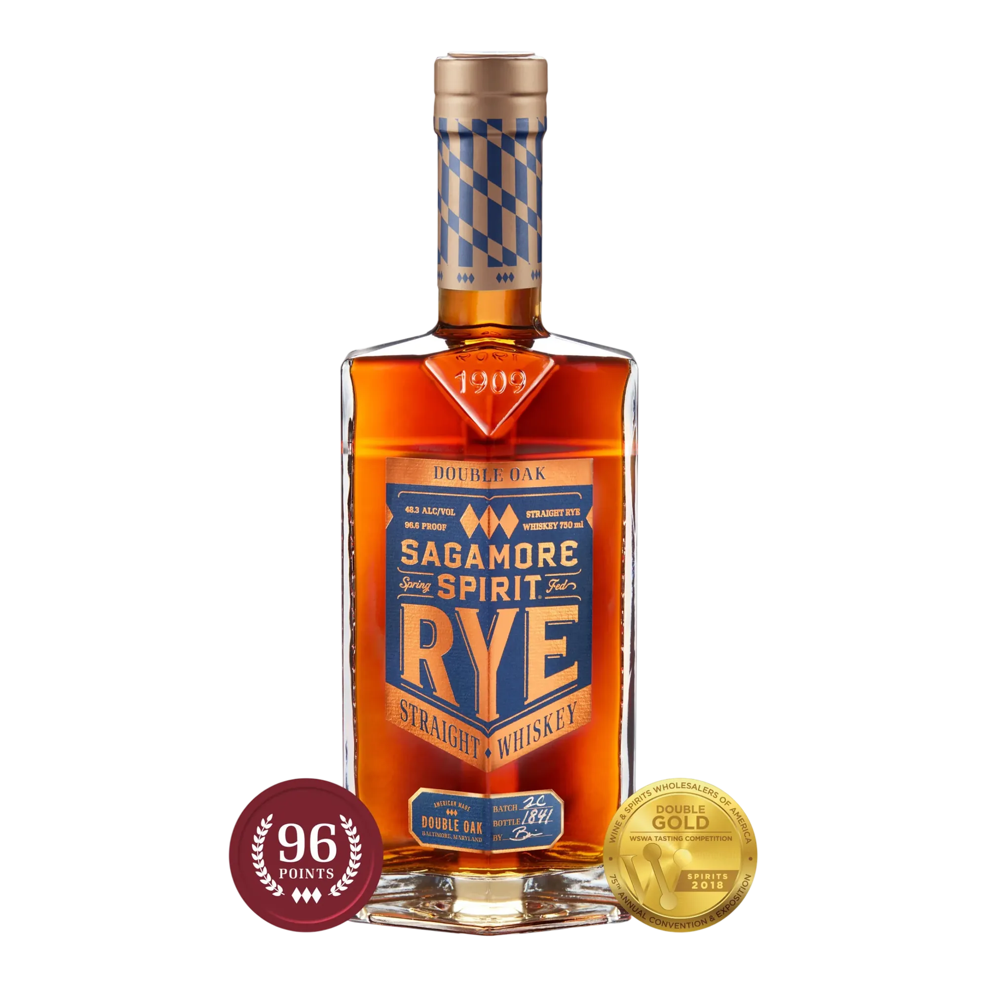 Sagamore Spirit Double Oak Straight Rye Whiskey