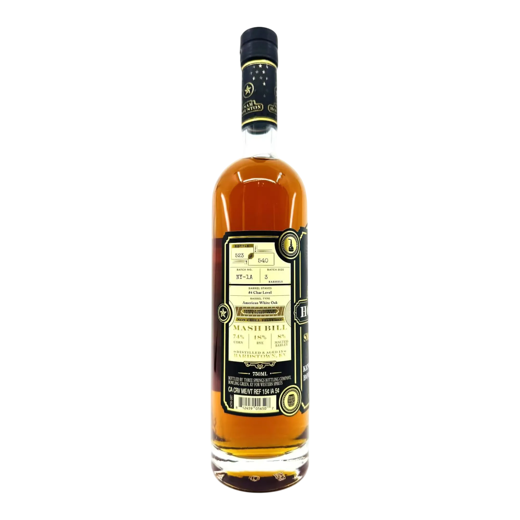 Sam Houston Small Batch Reserve Kentucky Straight Bourbon Whiskey
