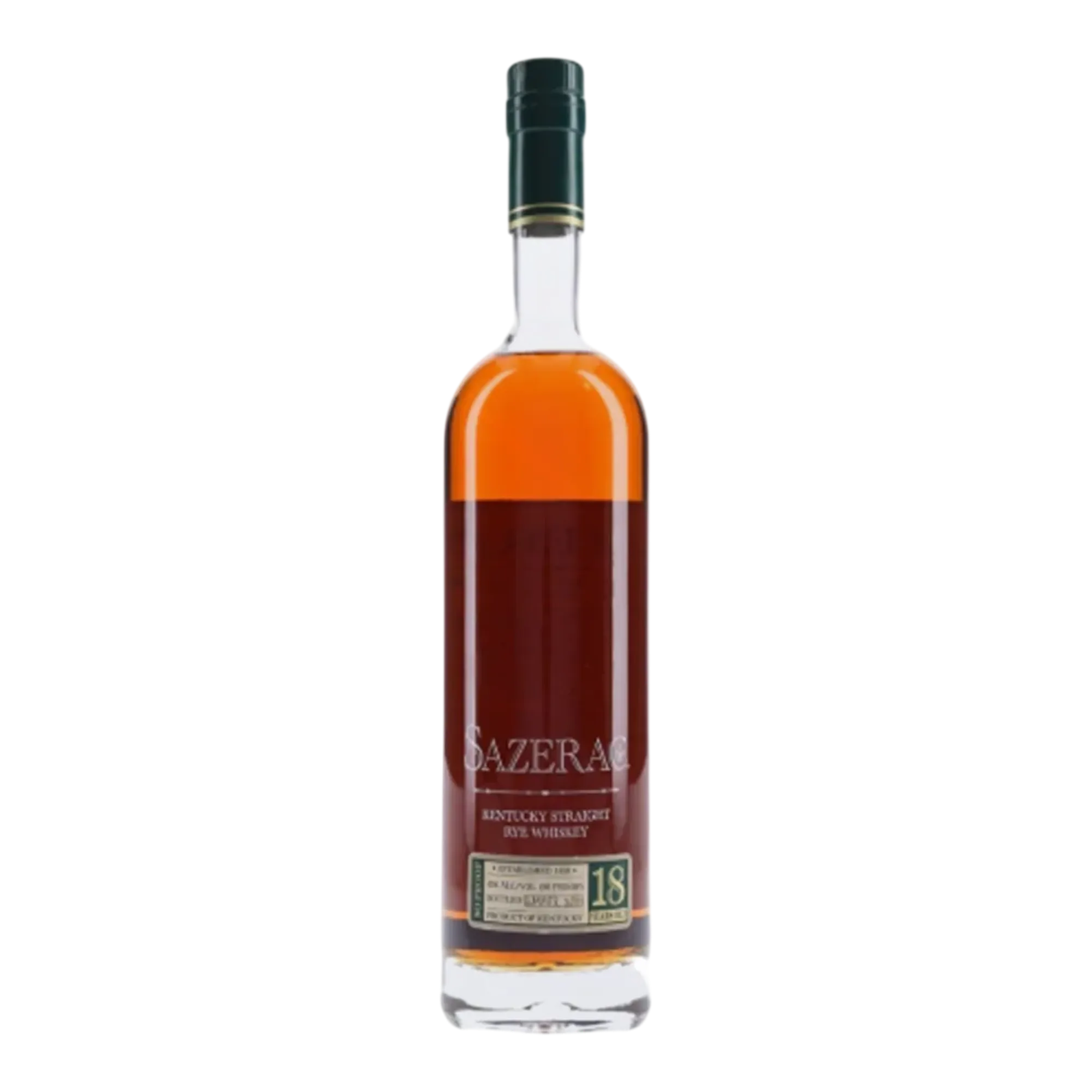 Sazerac 18 Year Old Kentucky Straight Rye Whiskey