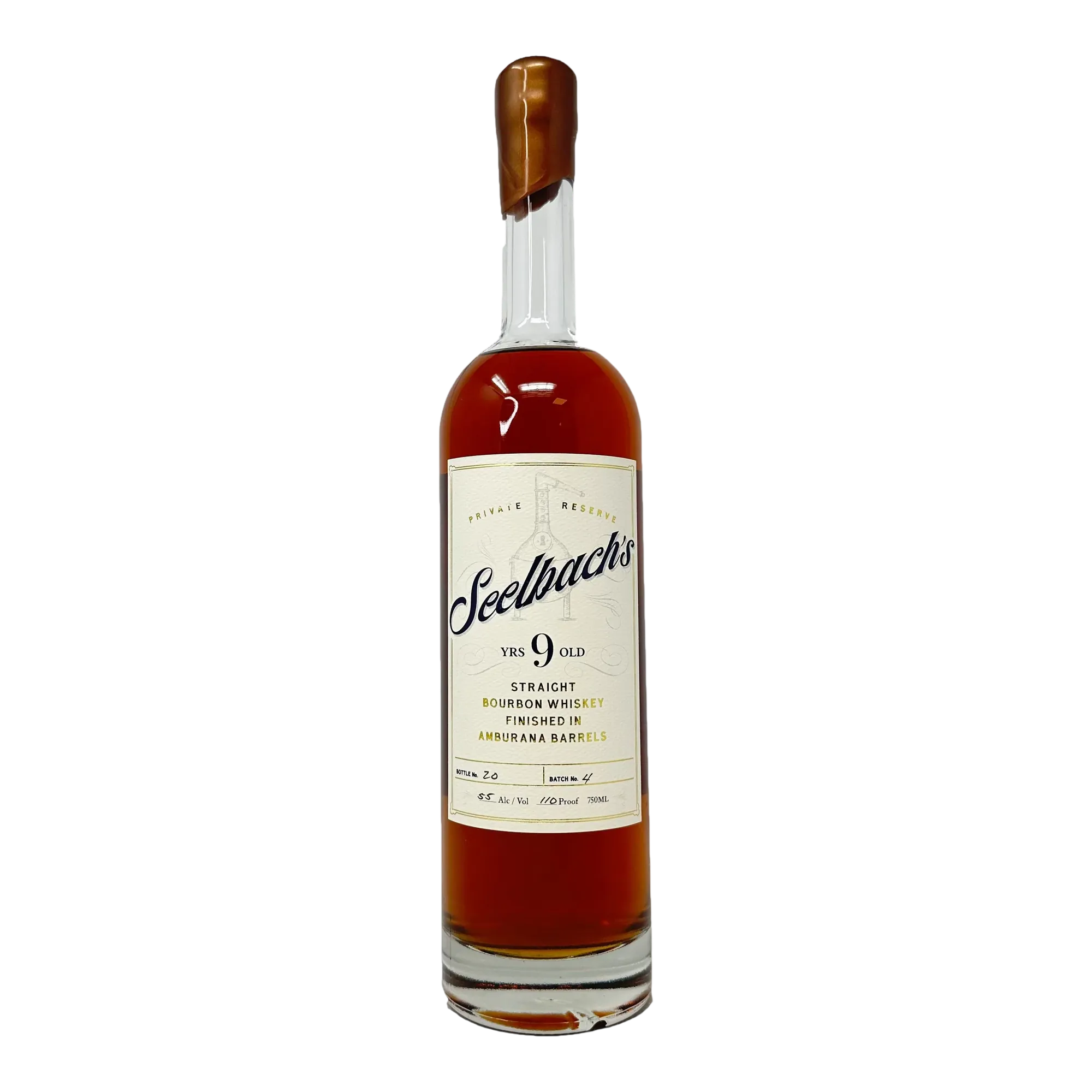 Seelbach’s Private Reserve Amburana Finished Bourbon Whiskey