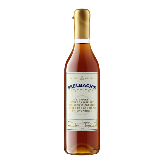 Seelbach’s Private Reserve Double Stacked Maple Finished Bourbon Whiskey Release 001
