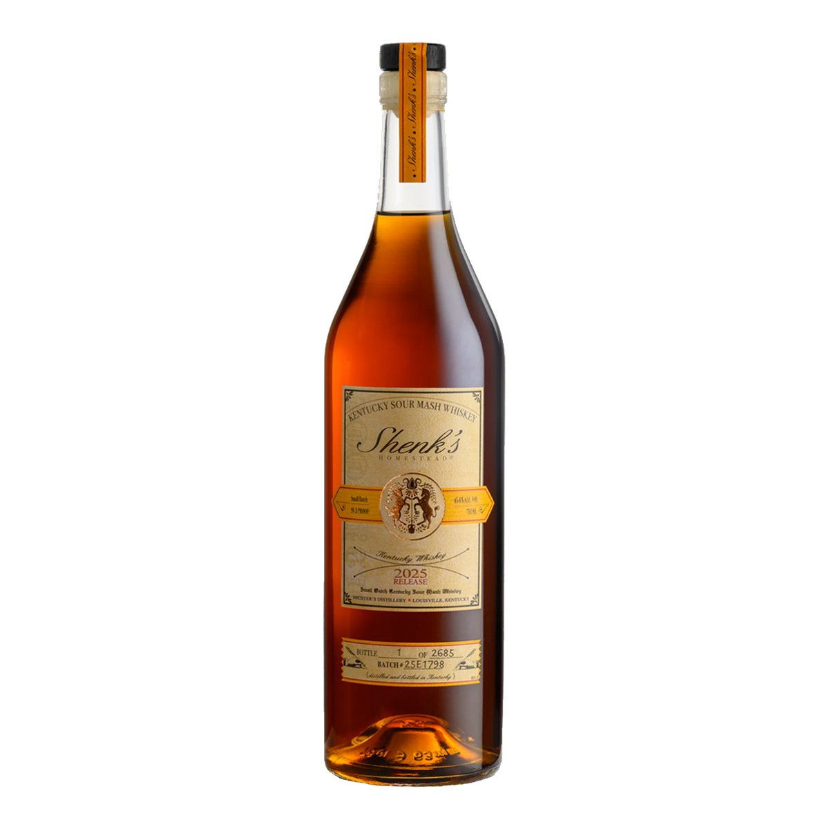 shenk s homestead sour mash whiskey 2025 release