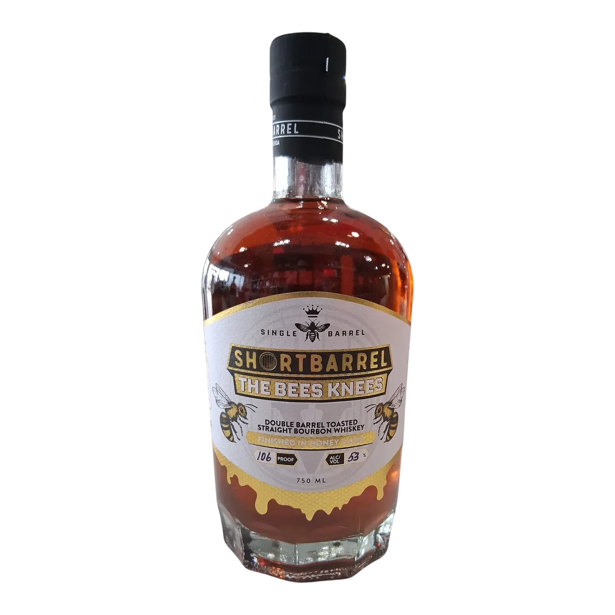 Shortbarrel The Bee’s Knees Single Barrel Bourbon Big C & OWA Private Pick