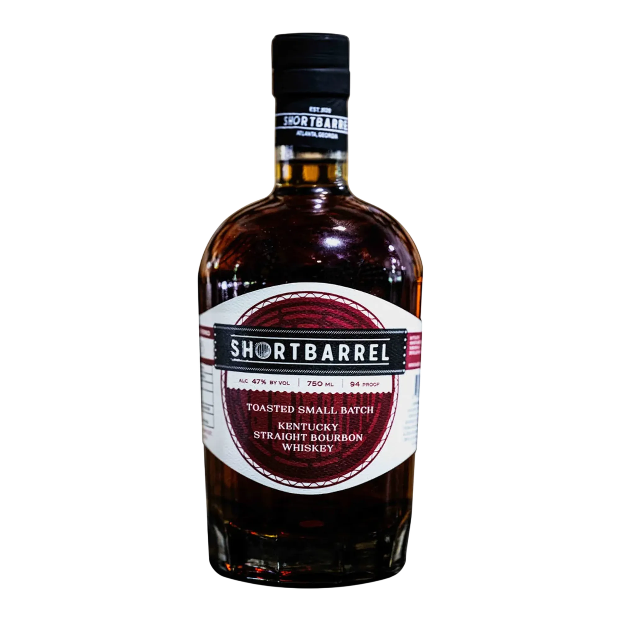 Shortbarrel Toasted Small Batch Kentucky Straight Bourbon Whiskey Finished in Toasted Barrels 94 Proof