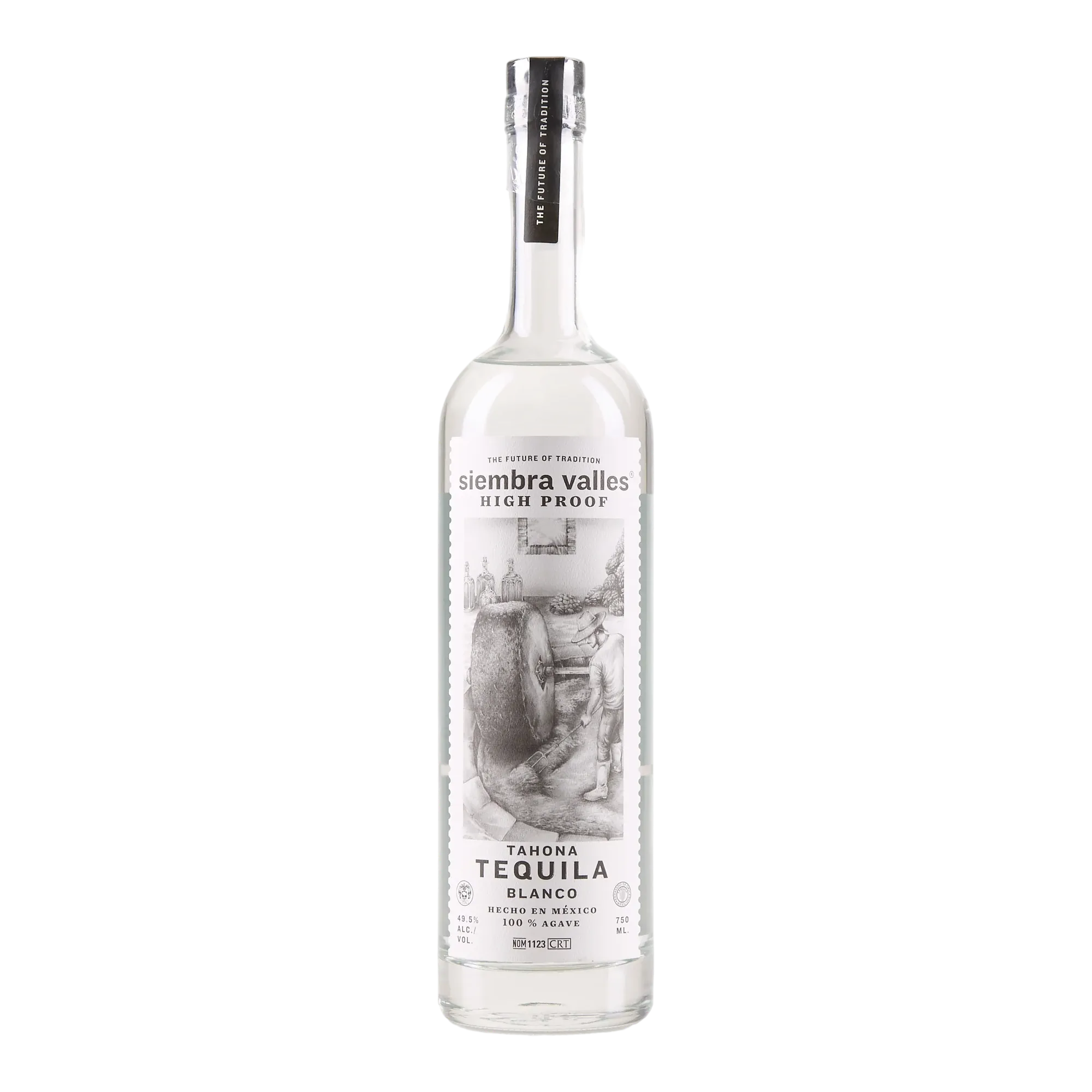 Siembra Valles High Proof Blanco Tequila 92 Proof