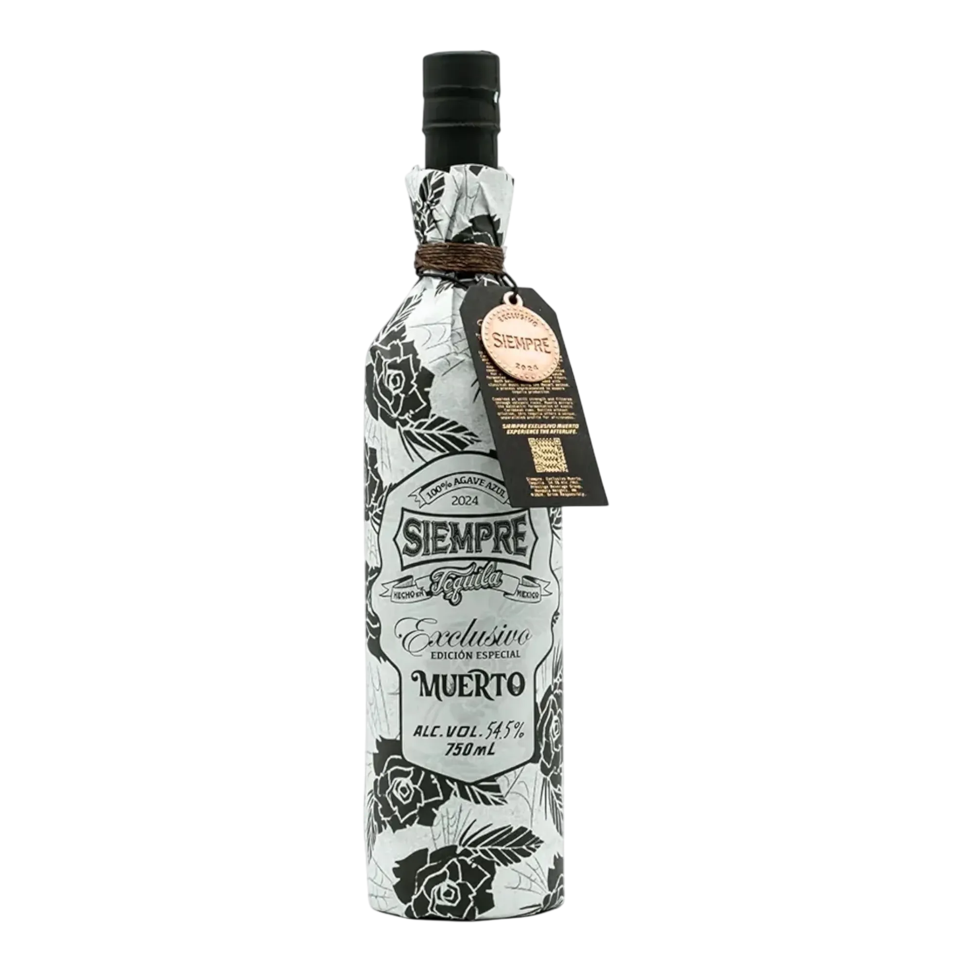 Siempre Exclusivo Muerto Blanco Tequila 109 Proof