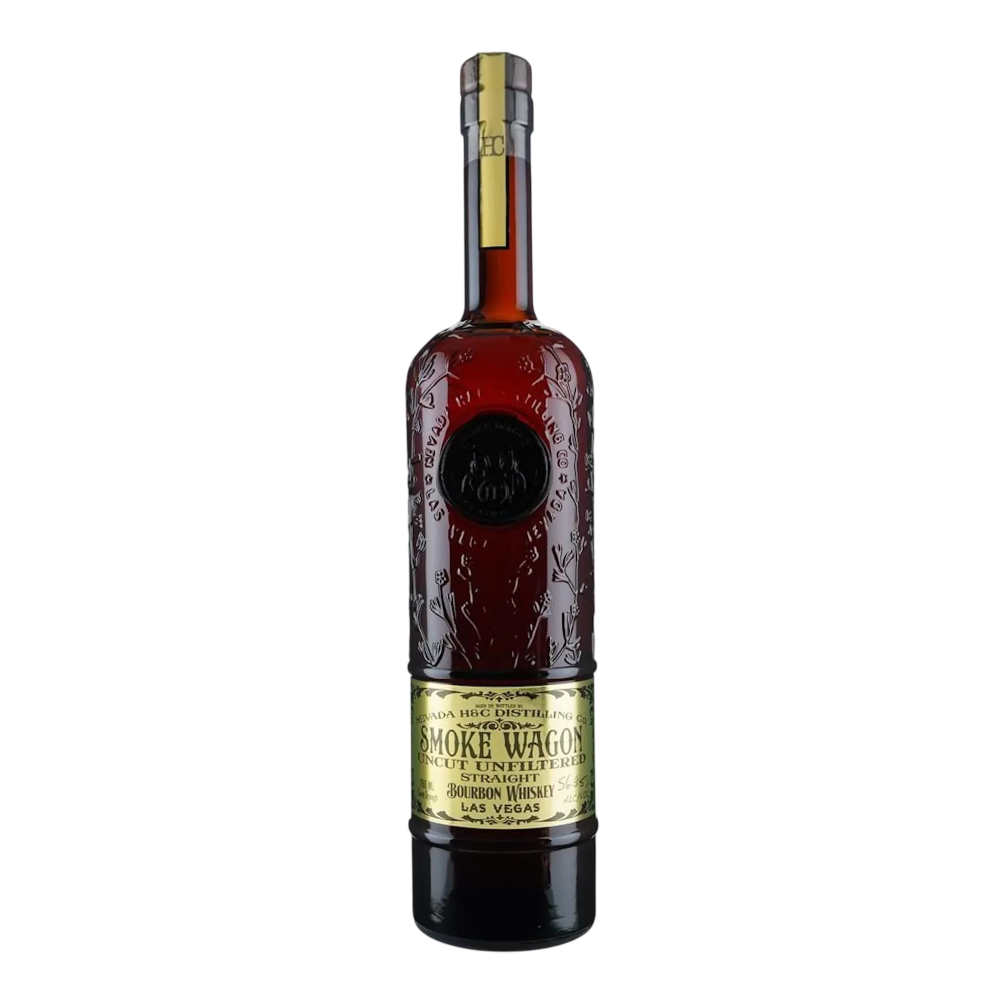 Smoke Wagon Uncut Unfiltered Bourbon Whiskey