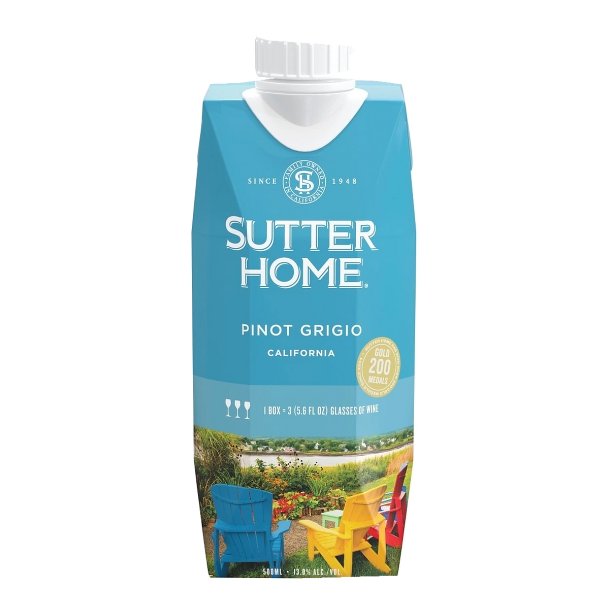 Sutter Home Pinot Grigio 500ml