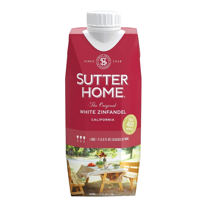 Sutter Home White Zinfandel 500ml