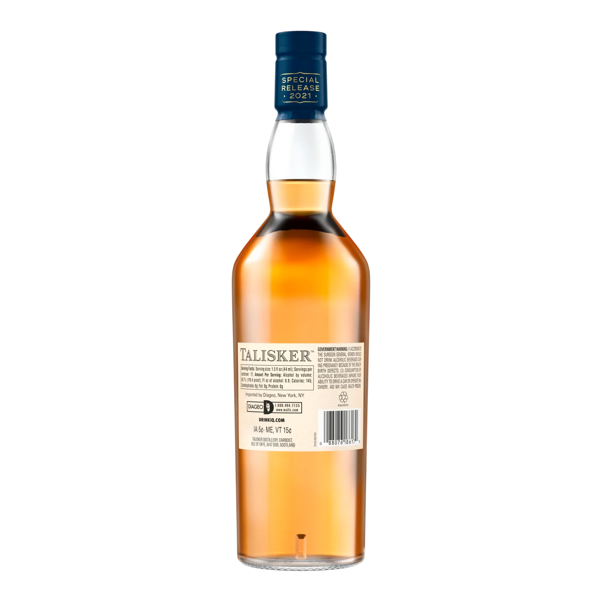 Talisker 8 Year Old Special Release Single Malt Scotch Whisky