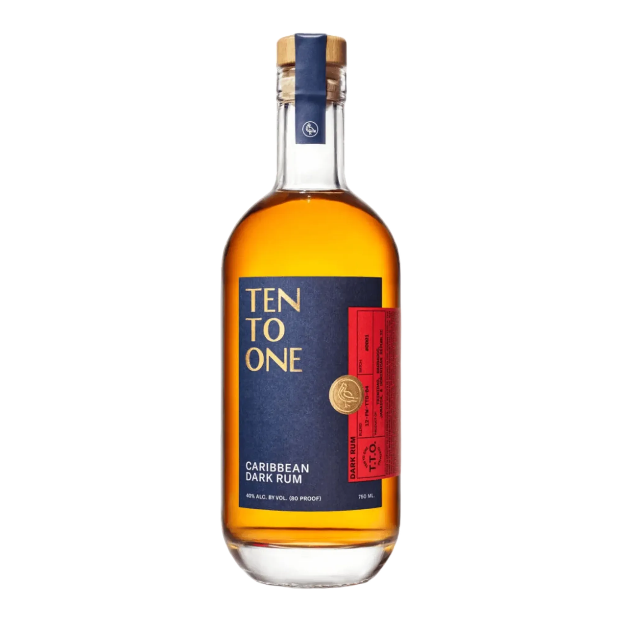 Ten To One Five Origin Select Rum 92 Proof