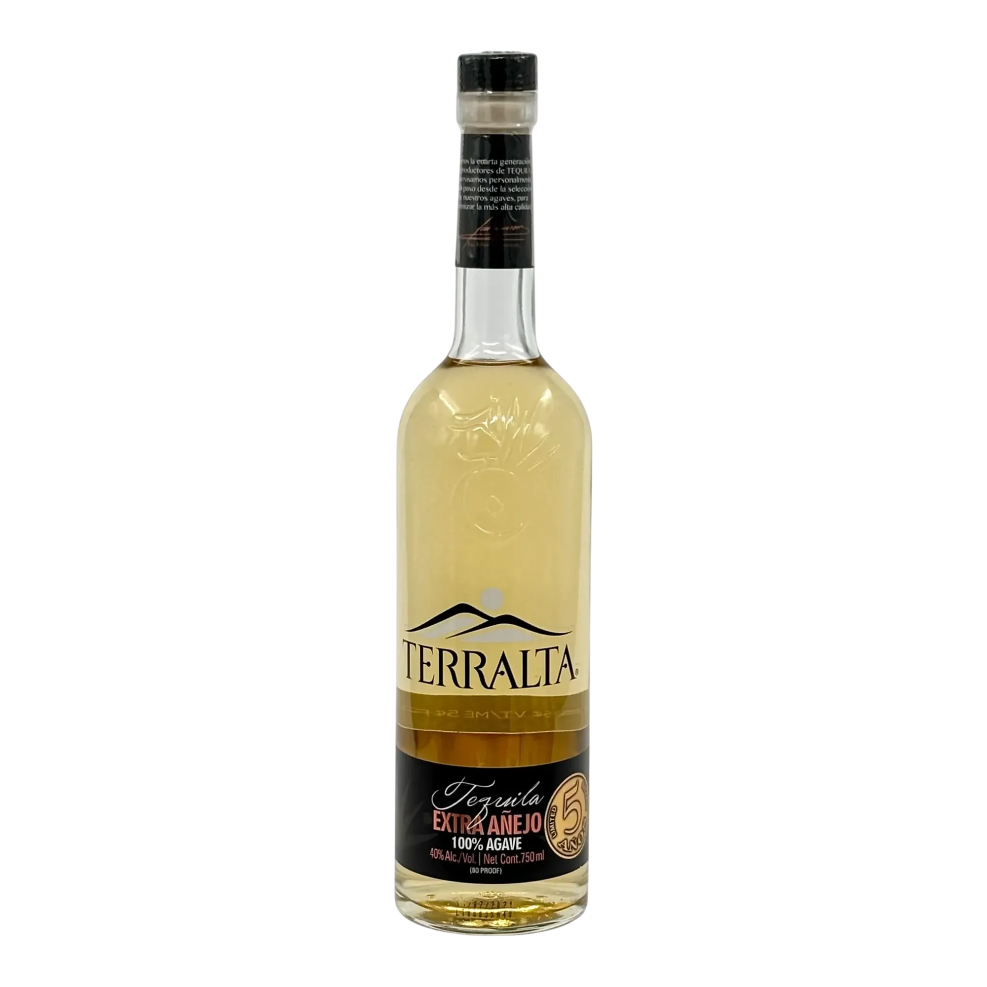 Terralta 5 Year Old Extra Añejo Tequila