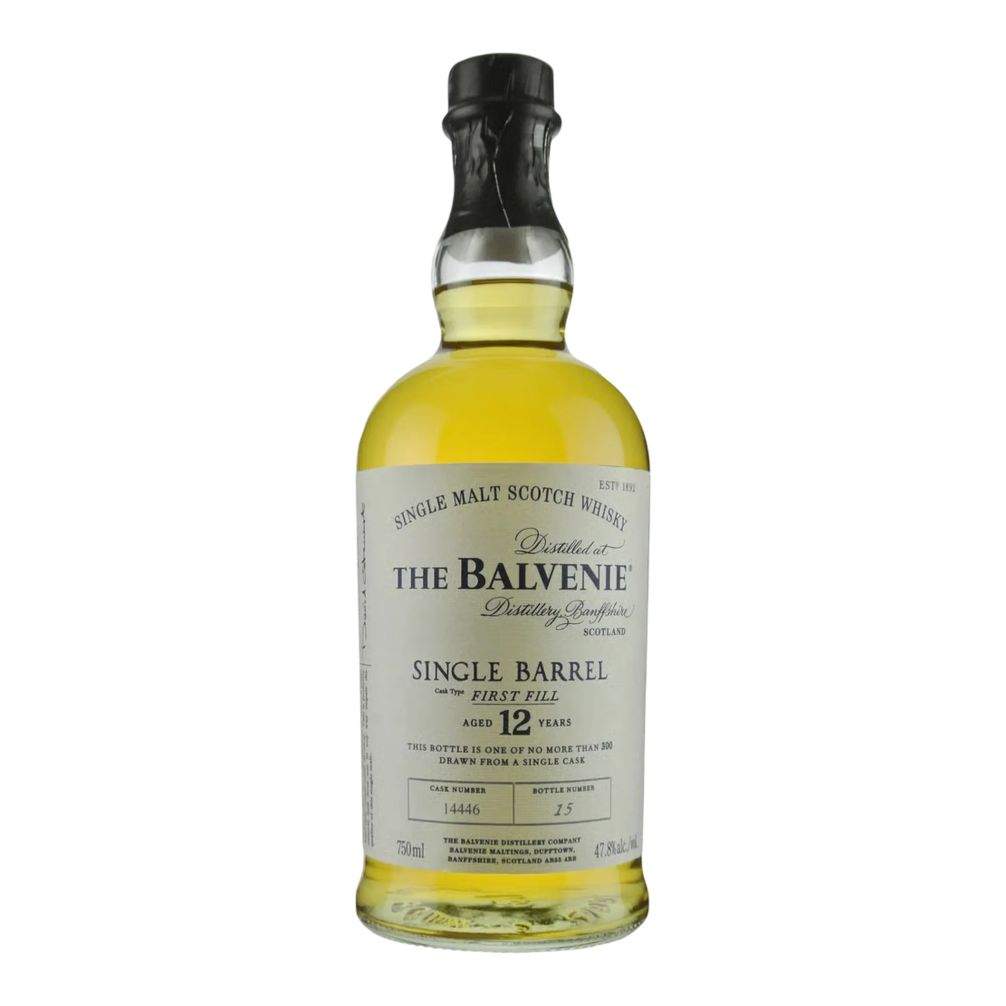 The Balvenie 12 Year Old Single Barrel Single Malt Scotch Whisky