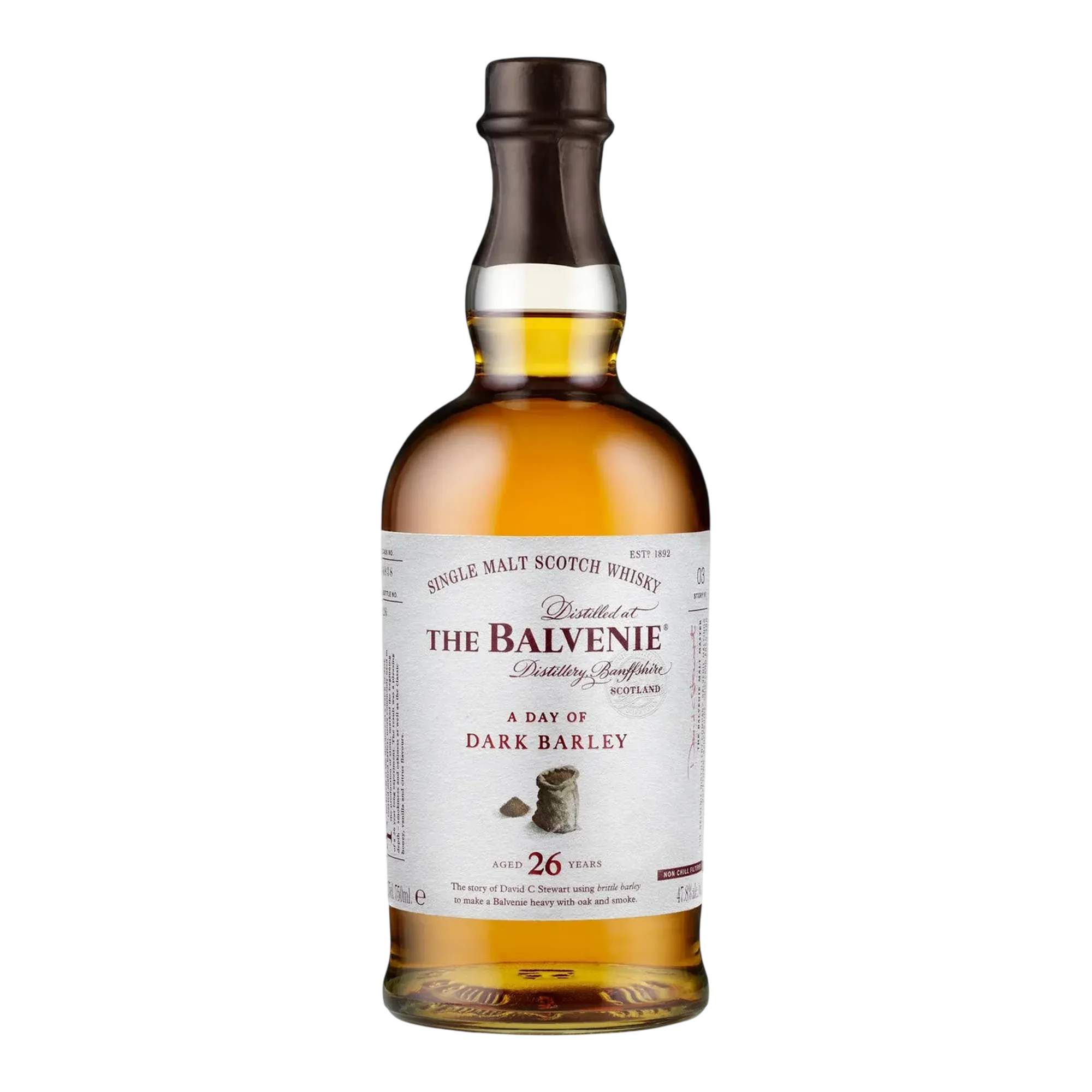 The Balvenie A Day of Dark Barley 26 Year Old Single Malt Scotch Whisky