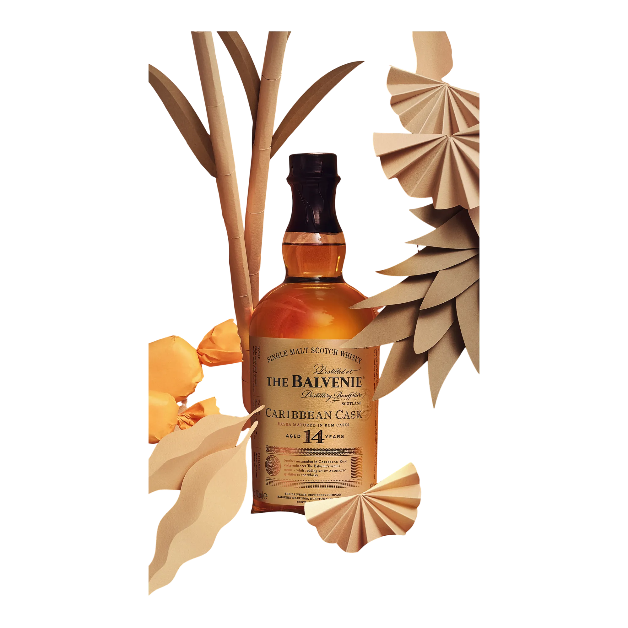 The Balvenie Caribbean Cask 14 Year Old Speyside Single Malt Scotch Whisky