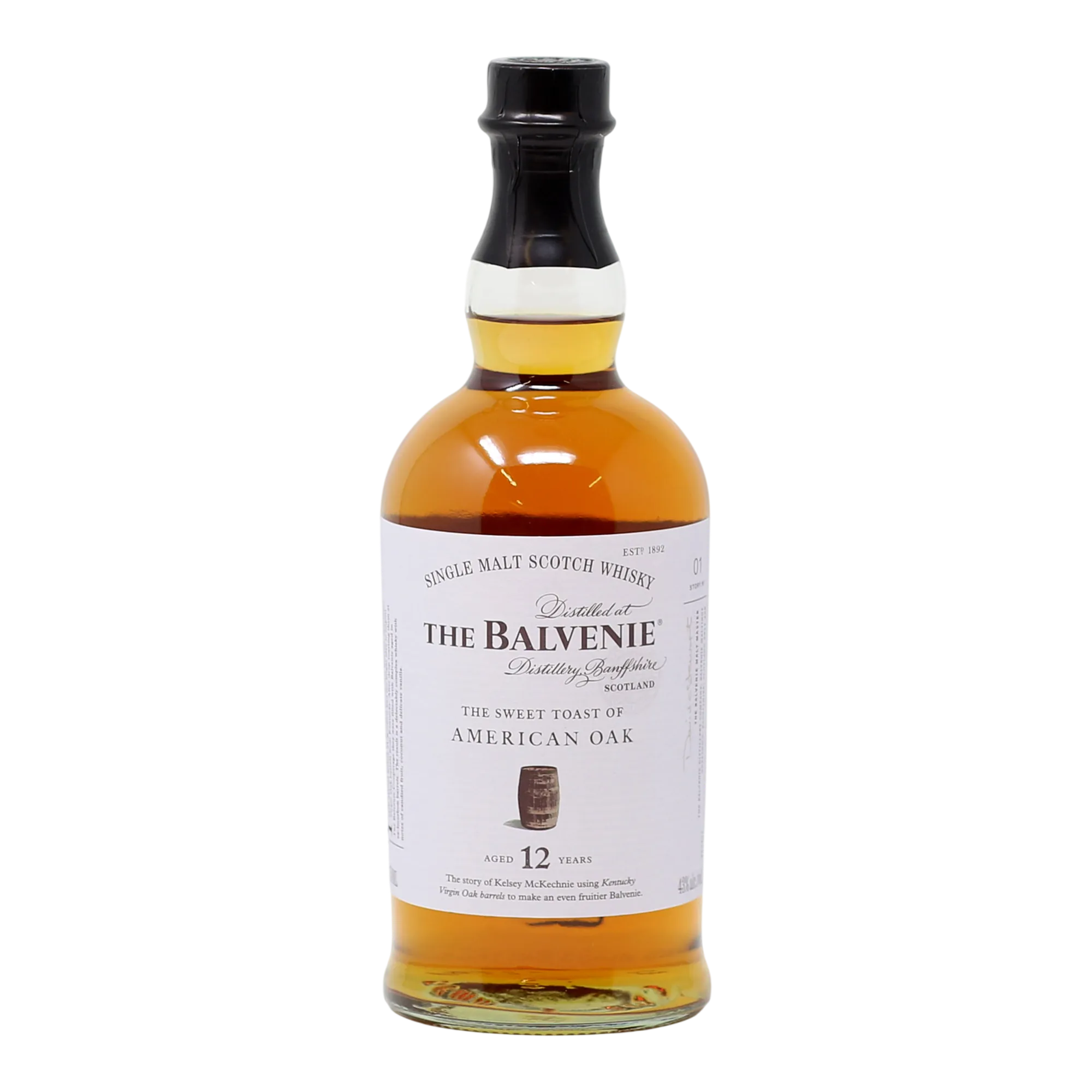 The Balvenie Stories 12 Year Old The Sweet Toast of American Oak Speyside Single Malt Scotch Whisky