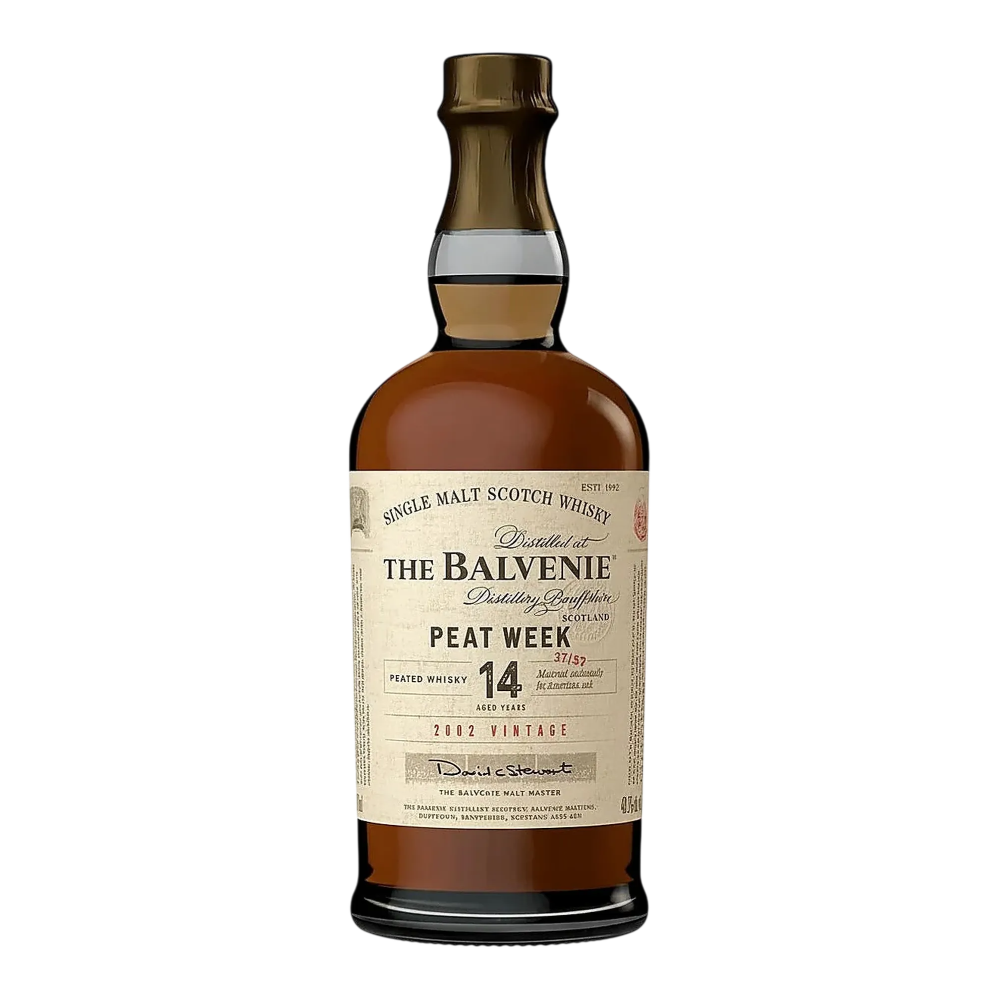 The Balvenie The Week of Peat 14 Year Old Single Malt Scotch Whisky