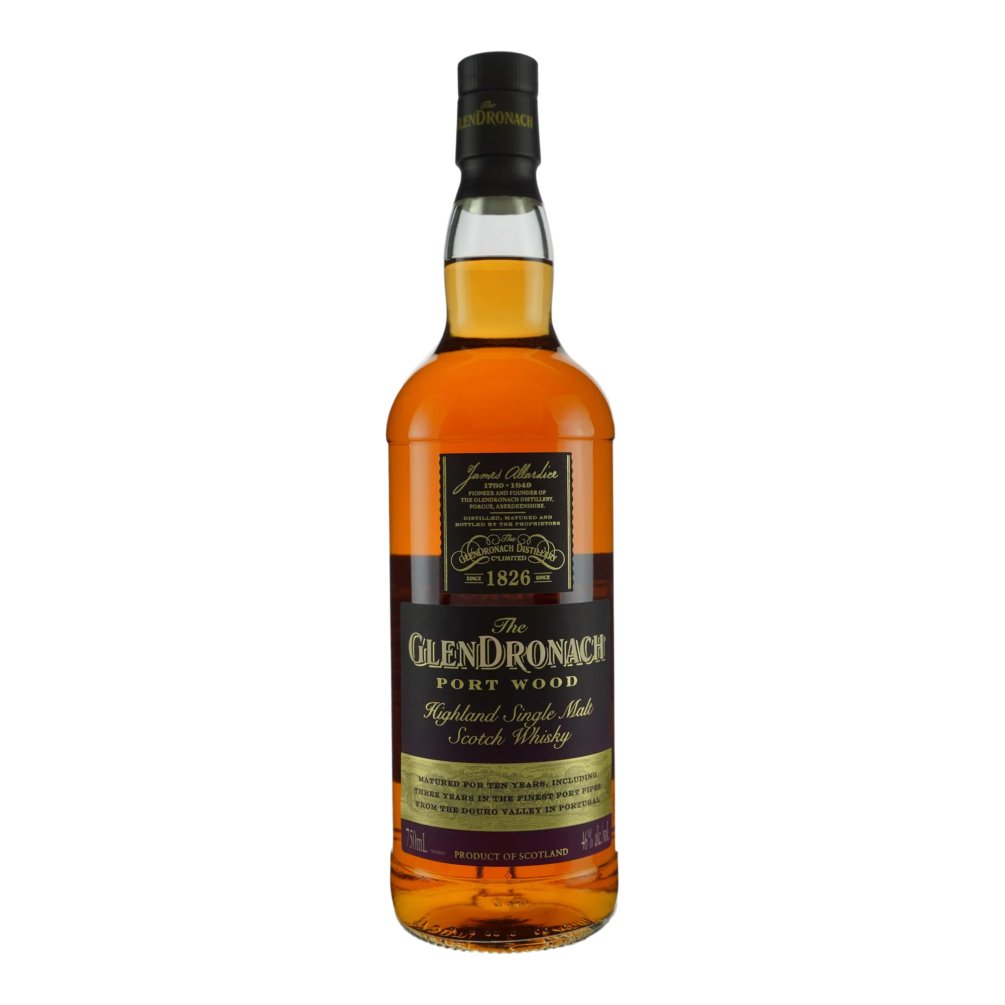 The GlenDronach Port Wood Highland Single Malt Scotch Whisky